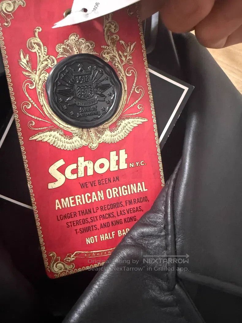 Schott Schott Cowhide motorcycle leather coat Size US S / EU 44-46 / 1 - 5 Thumbnail