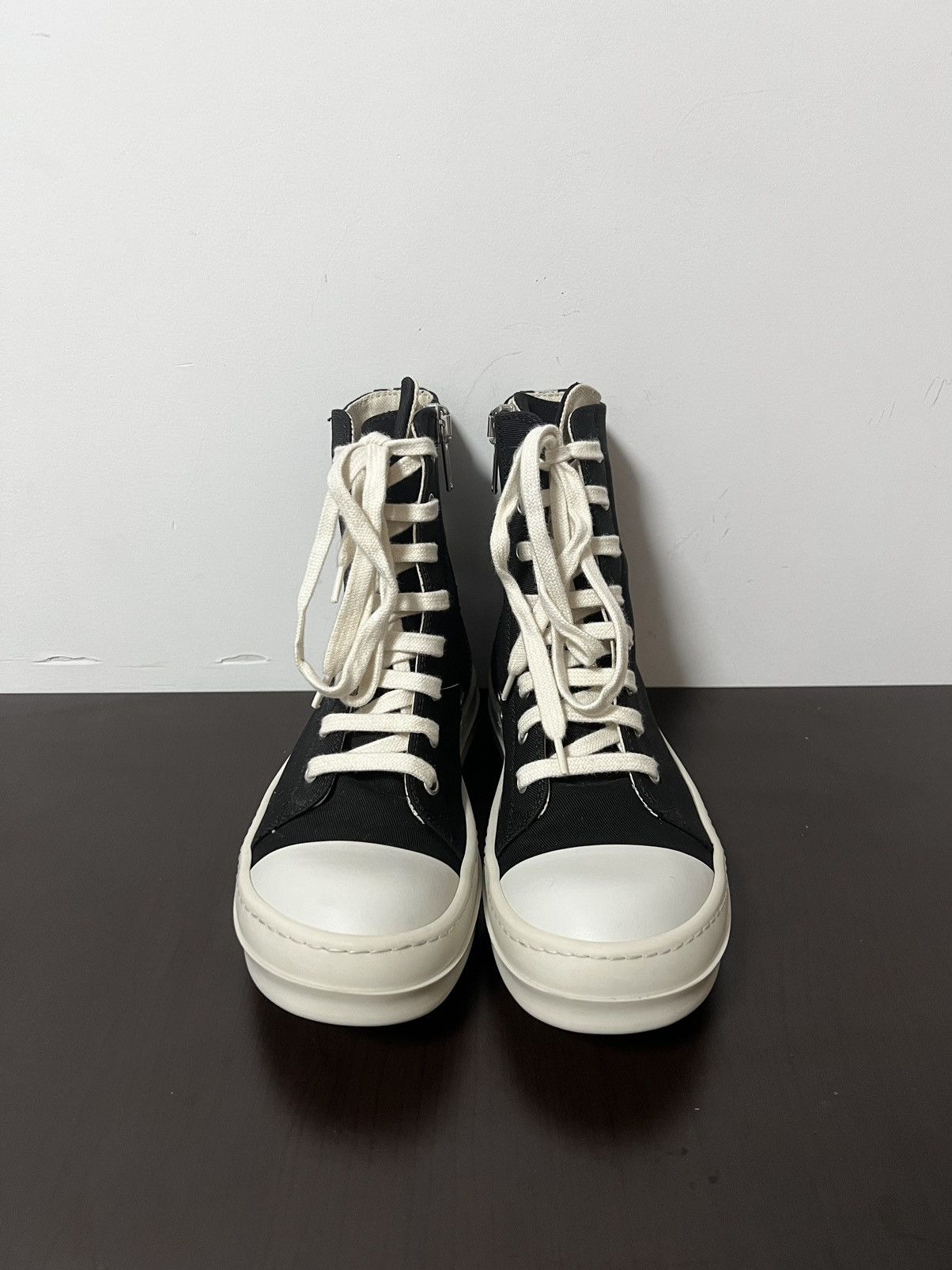 Rick Owens Drkshdw Rick owens ramones high top sneakers sz 37 Size US 7 / IT 37 - 3 Thumbnail