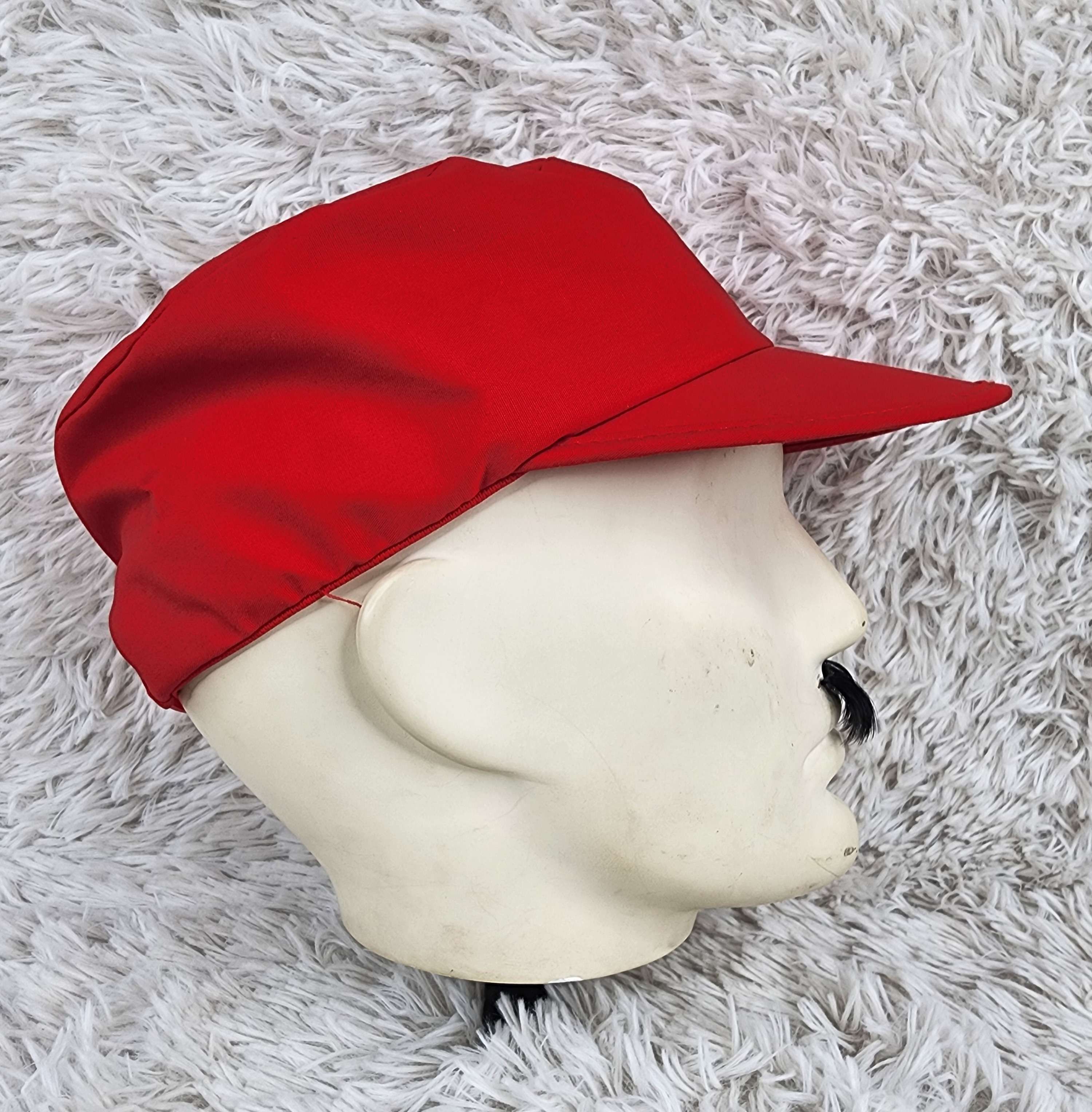 Vintage Vintage Vision street wear red cap hat Size ONE SIZE - 2 Thumbnail
