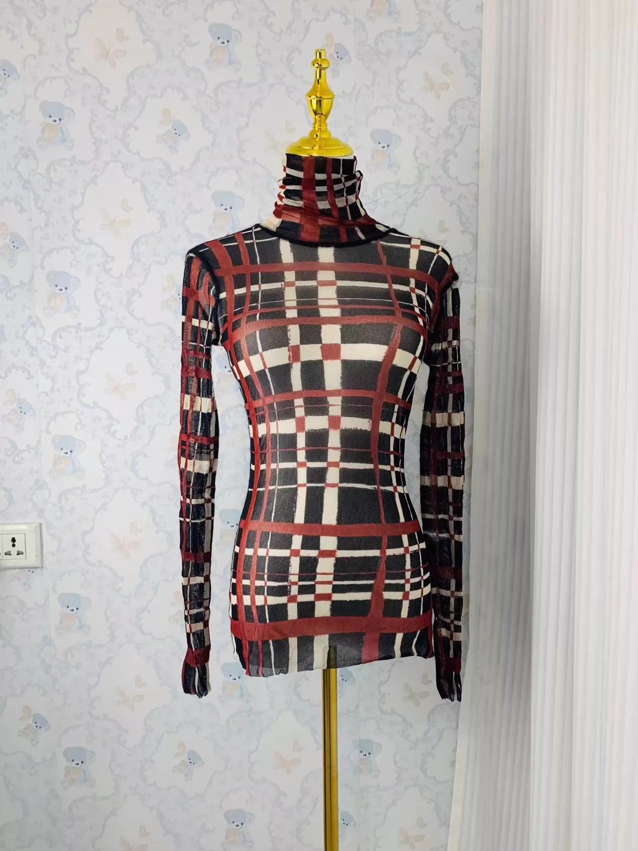 Jean Paul Gaultier Jean Paul Gaultier AW'97 “Fight Racism” Mesh