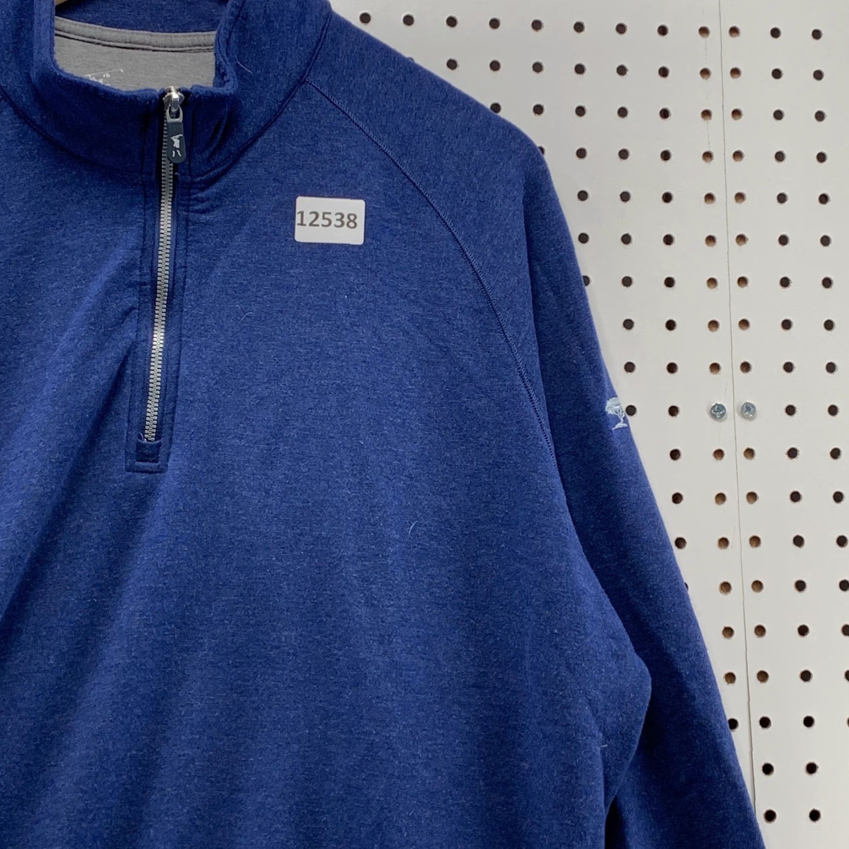 Vintage Briar Ridge Country Club F&G Tech Extra Large Blue Long sleeve 1/4 Zip XL Size US XL / EU 56 / 4 - 5 Thumbnail
