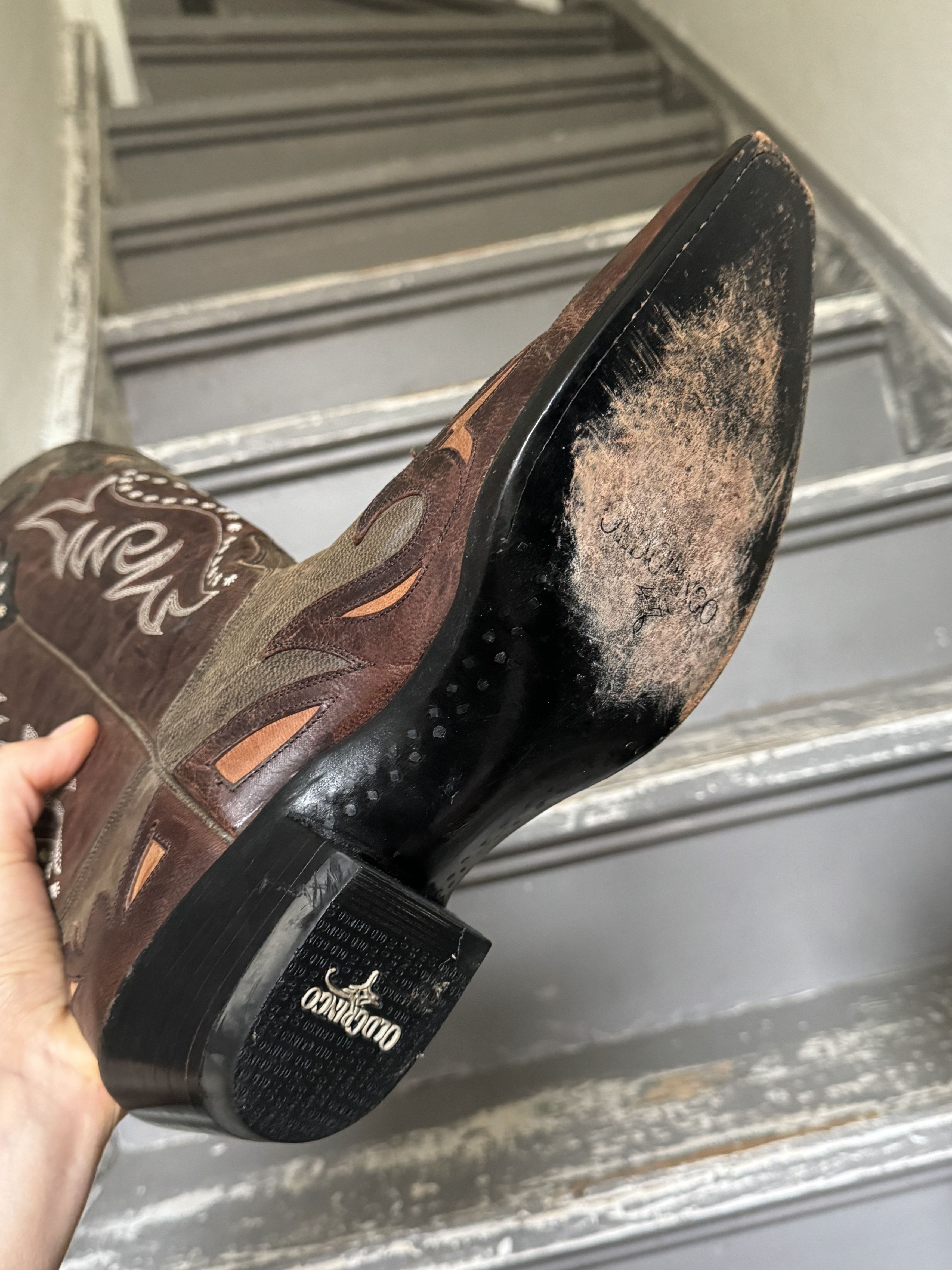 Old Gringo Old Gringo Leather Real Cowboy Boots Size US 12 / IT 42 - 6 Thumbnail