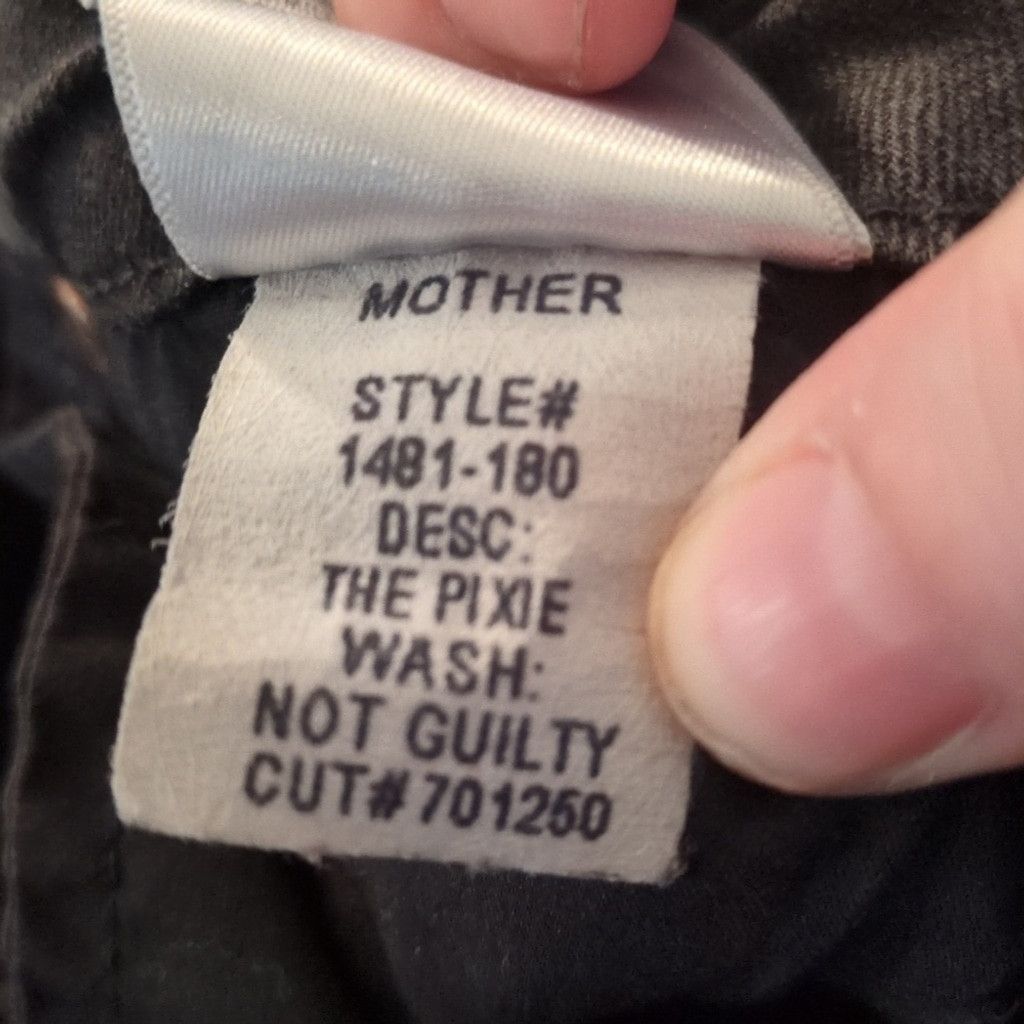 MOTHER Mother Not Guilty Pixie Jeans Size 25 Size 25" / US 0 / IT 36 - 9 Thumbnail