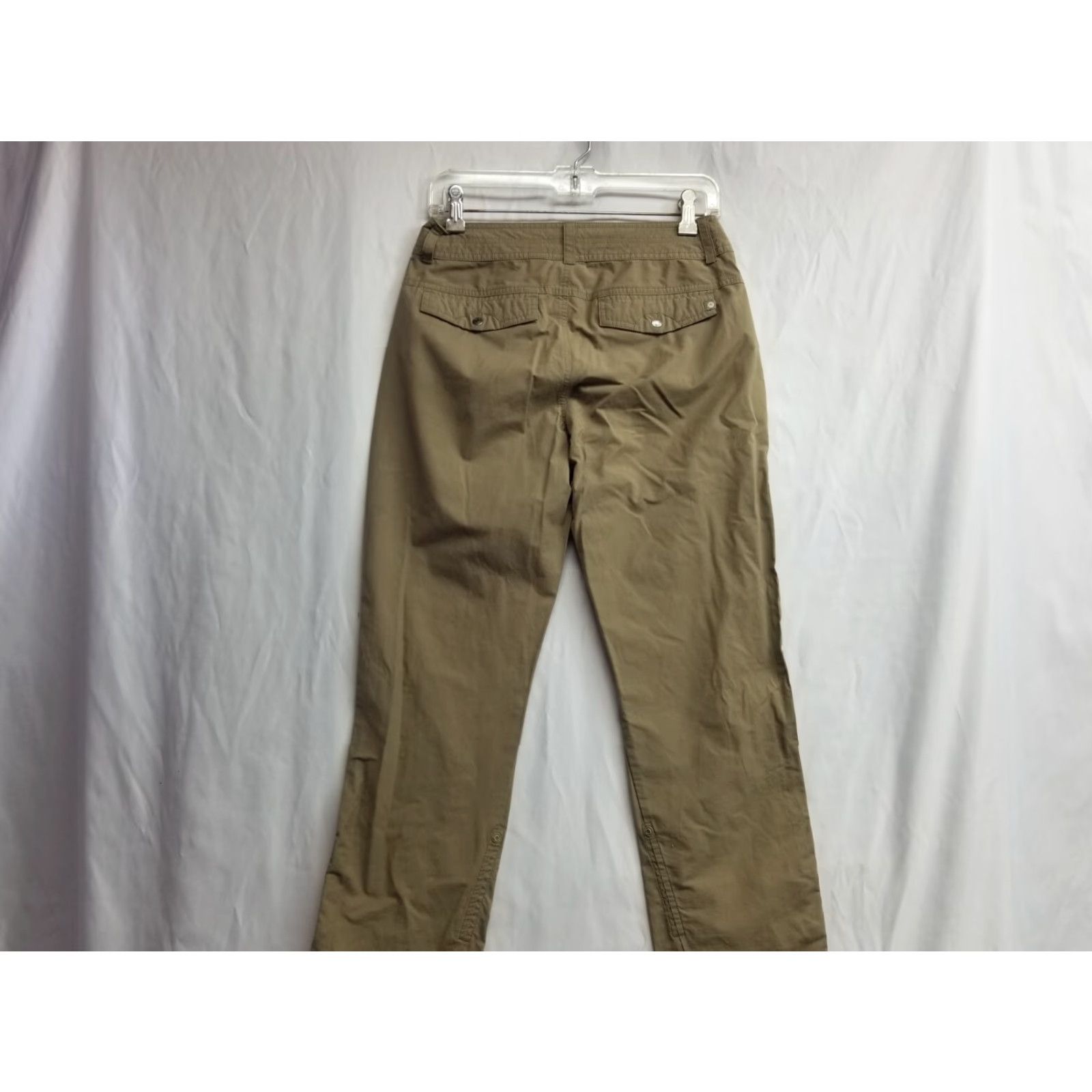 Marmot Marmot Pants Women 2 Brown Cotton Blend Regular Inseam 31" Hiking Outdoors Trail Size 2 Womens Size 26" / US 2 / IT 38 - 2 Thumbnail