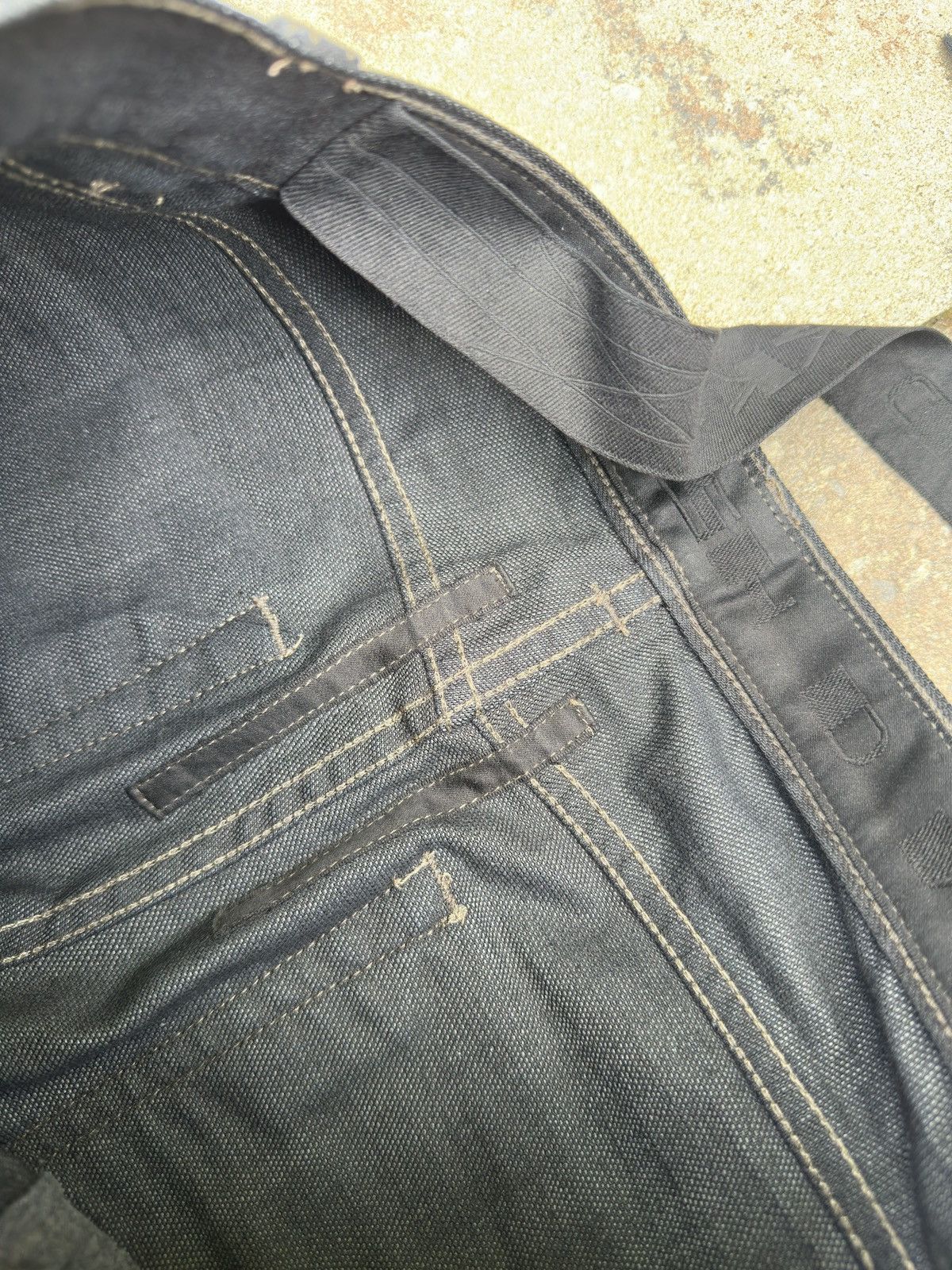 Rick Owens rick owens ss09 strutter banana cut denim Size US 27 - 3 Thumbnail