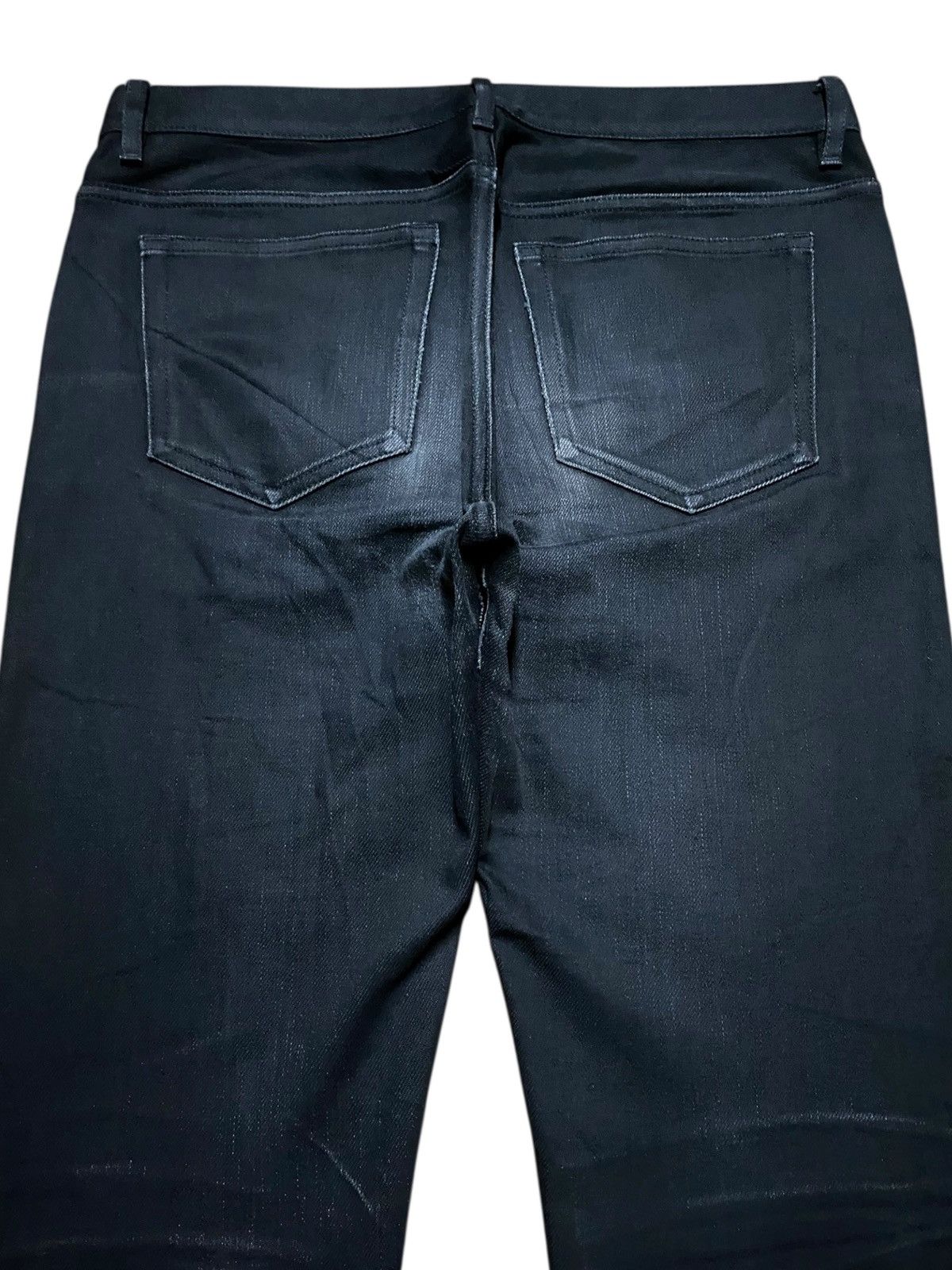 A.P.C. Vintage A.P.C Petit New Standard Black Denim Slim Fit Jeans Size US 31 - 4 Thumbnail