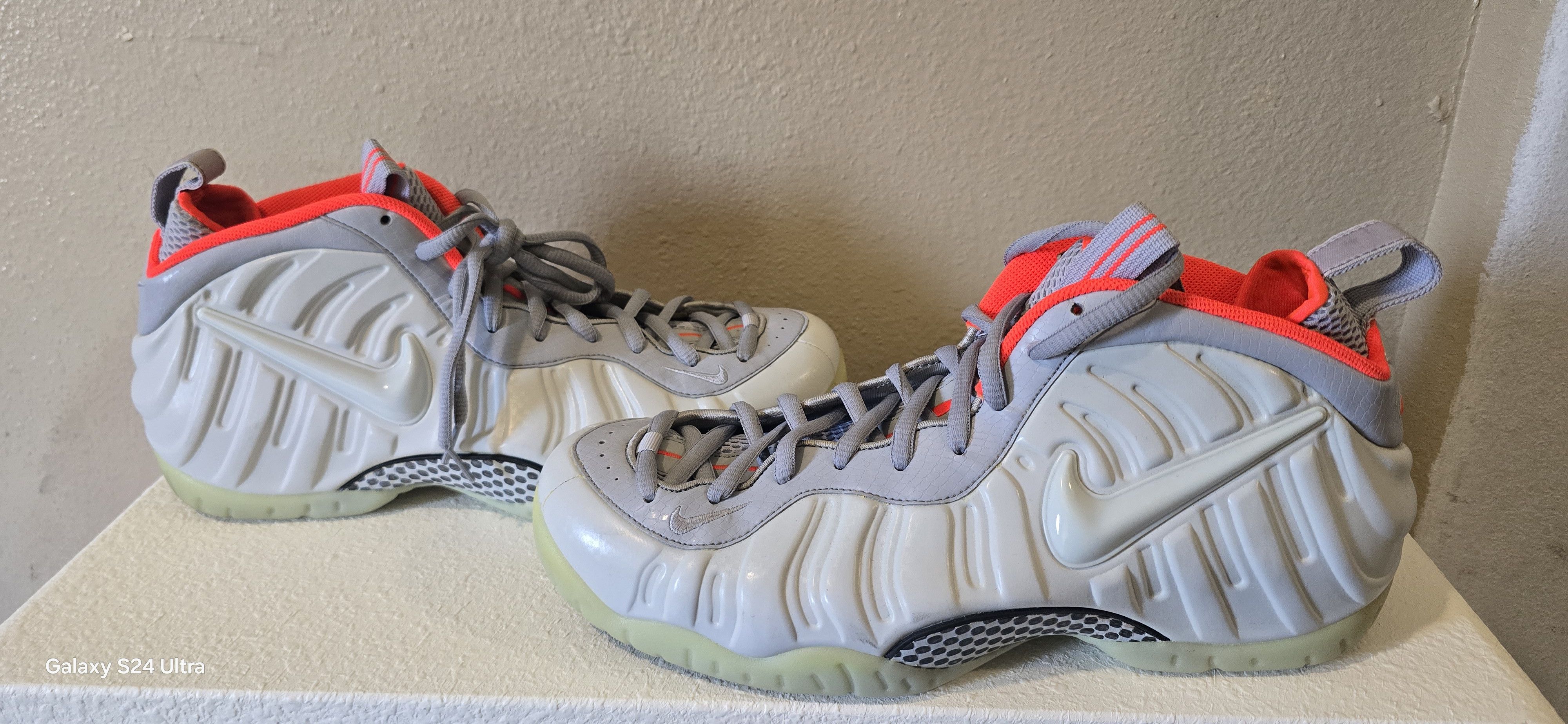 Nike Nike Air Foamposite Pro Pure Platinum Size US 13 / EU 46 - 4 Thumbnail