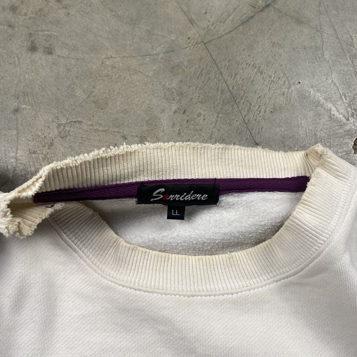 Affliction × Japanese Brand y2k Sorridere Japan Surf Poem Wording Crewneck Size US M / EU 48-50 / 2 - 6 Thumbnail