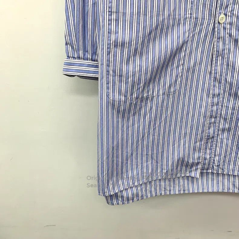 Gucci Gucci Blue vertical striped cotton lapel single-breasted l Size M / US 6-8 / IT 42-44 - 5 Thumbnail