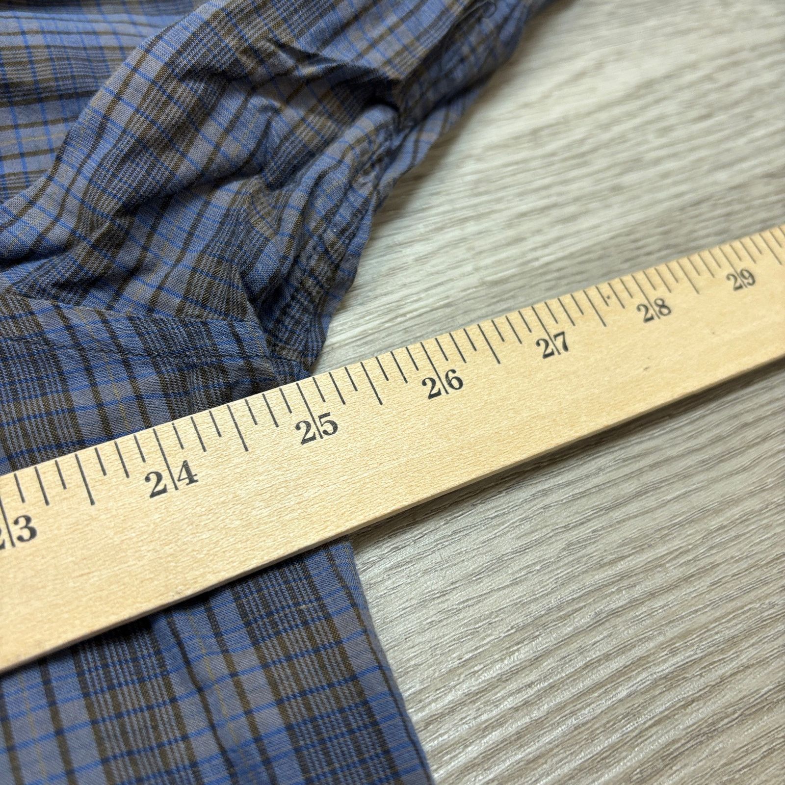 John Varvatos John Varvatos Star USA Luxe Plaid Button Up Shirt Men's 2XL Size US XXL / EU 58 / 5 - 5 Thumbnail