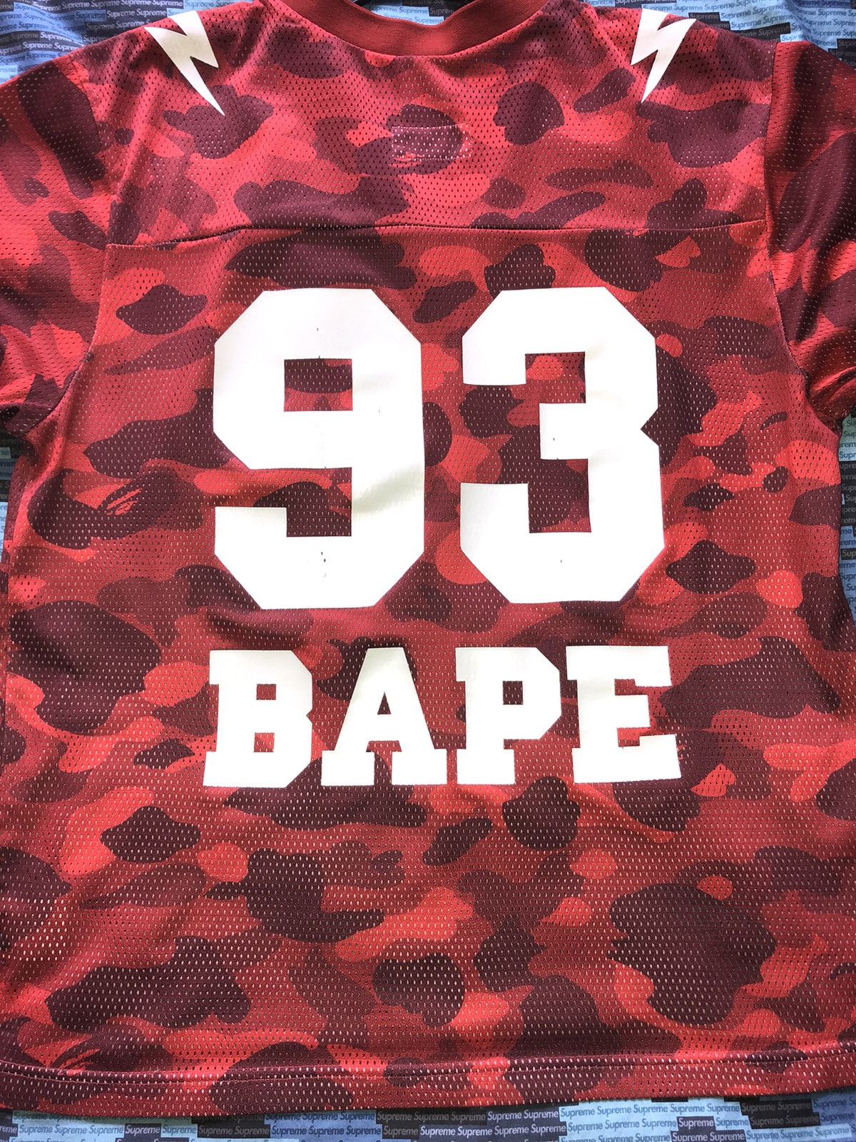 Bape Aape Baseball Jersey, Grailed