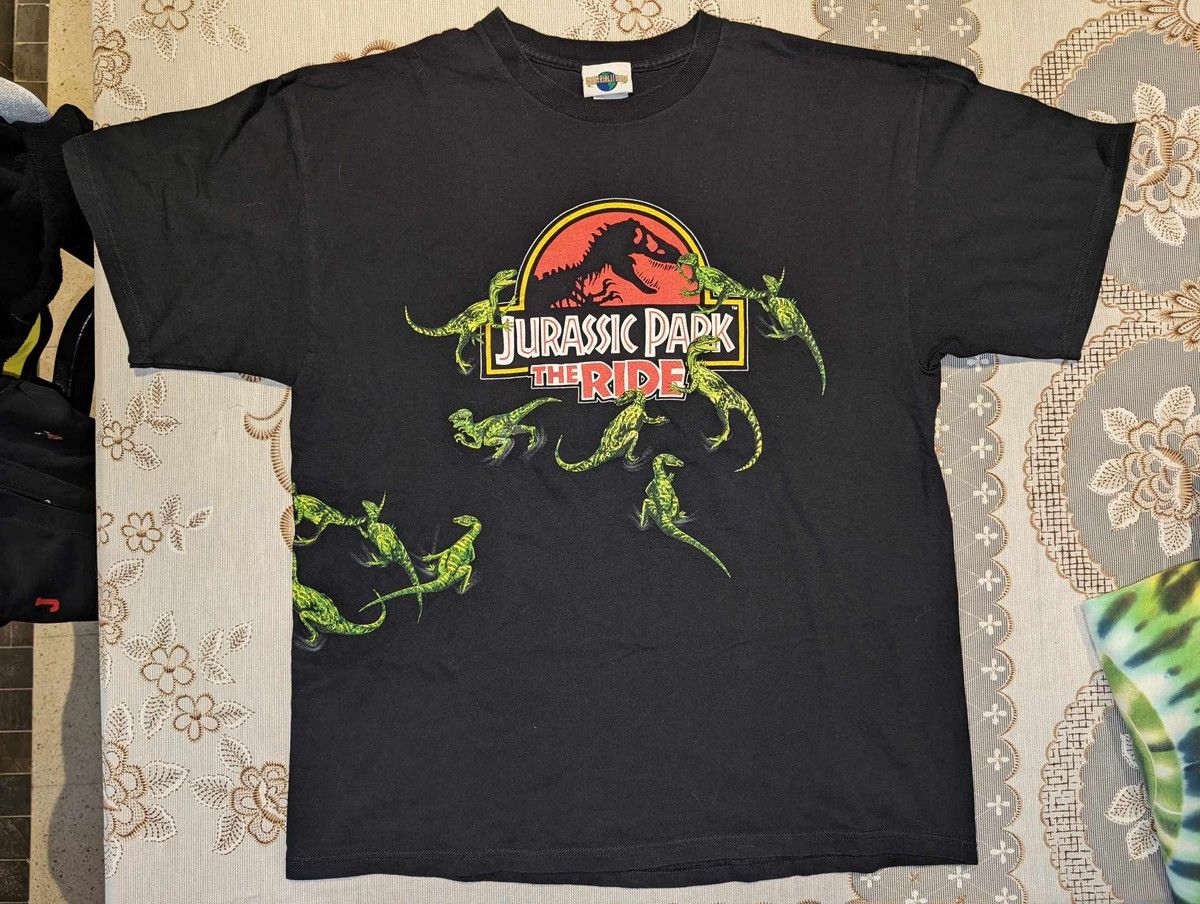 image of Universal Studios Jurassic Park The Ride in Black, Men's (Size XL)