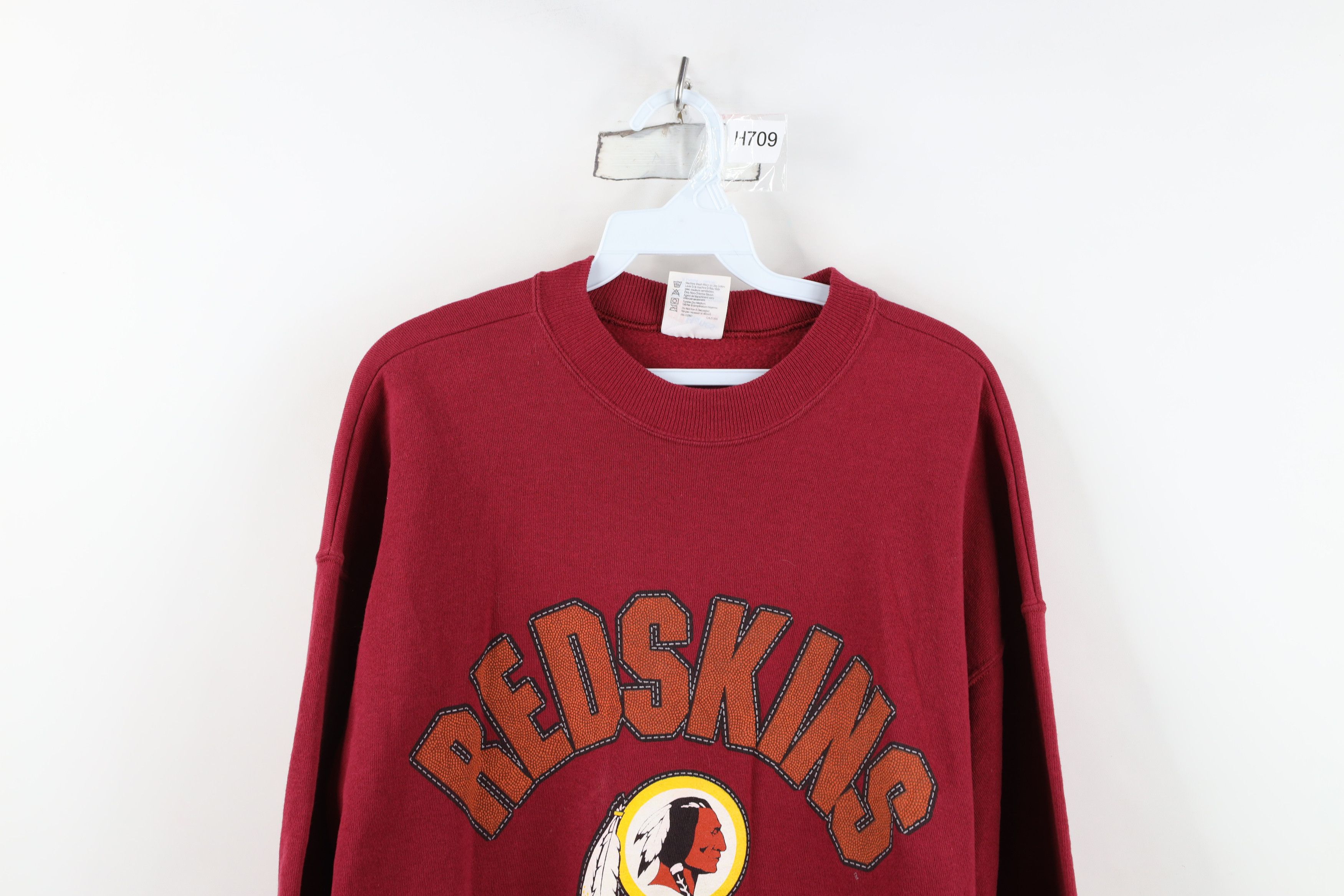 Vintage Vintage 90s Spell Washington Redskins Football Sweatshirt Size US XL / EU 56 / 4 - 2 Thumbnail