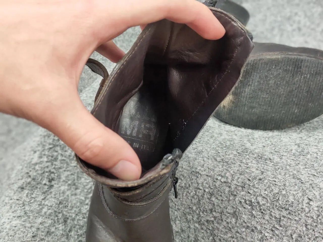 MoMA Moma Handmade Leather Shoes Buckle Wide Width Ankle Boots Size US 5 / IT 35 - 20 Thumbnail