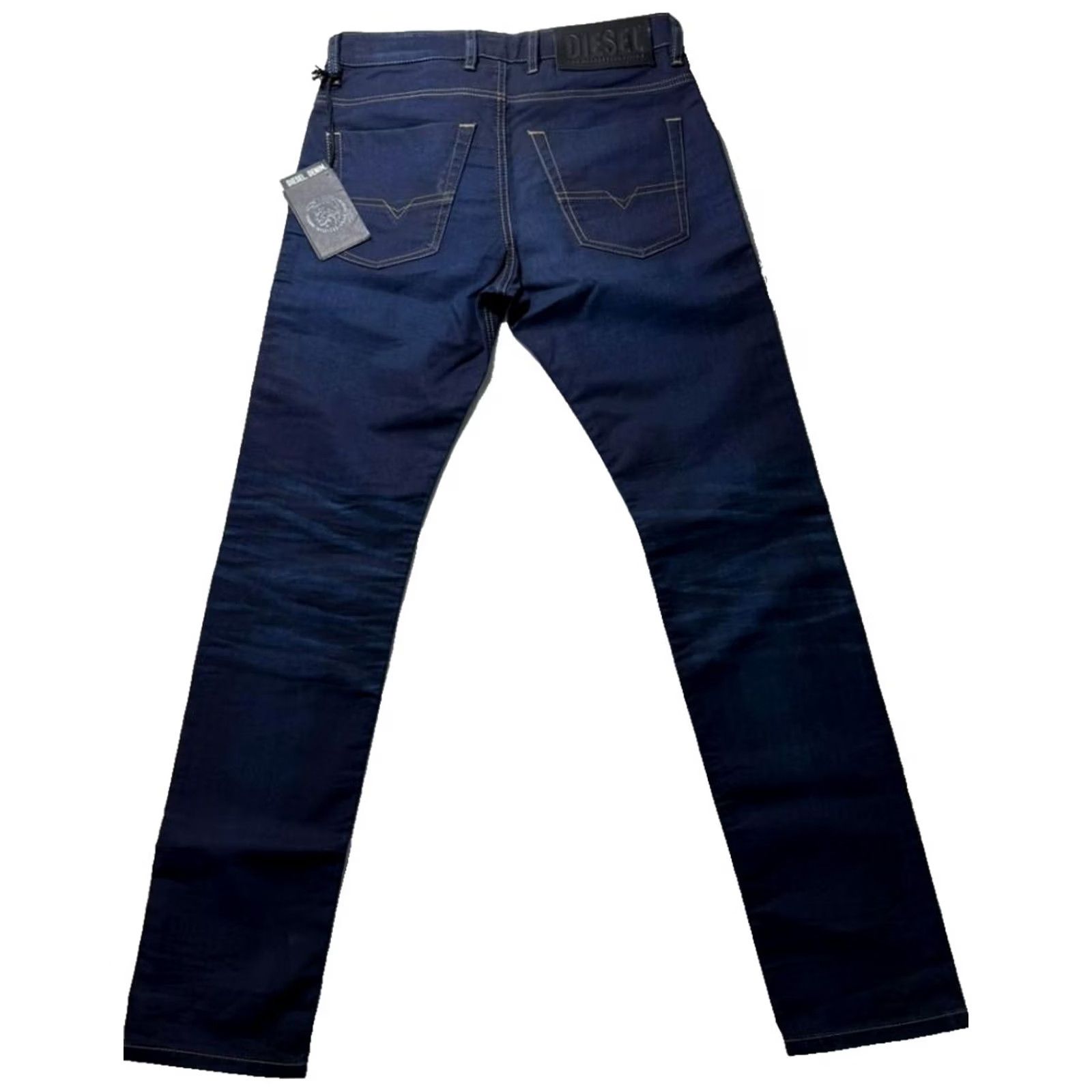 Diesel Diesel Krooley Jogg Jeans Men Blue Tapered Slim Fit Stretch Denim Drawstring 28 in | Jeans | Diesel Krooley | Men Size US 28 / EU 44 - 3 Thumbnail