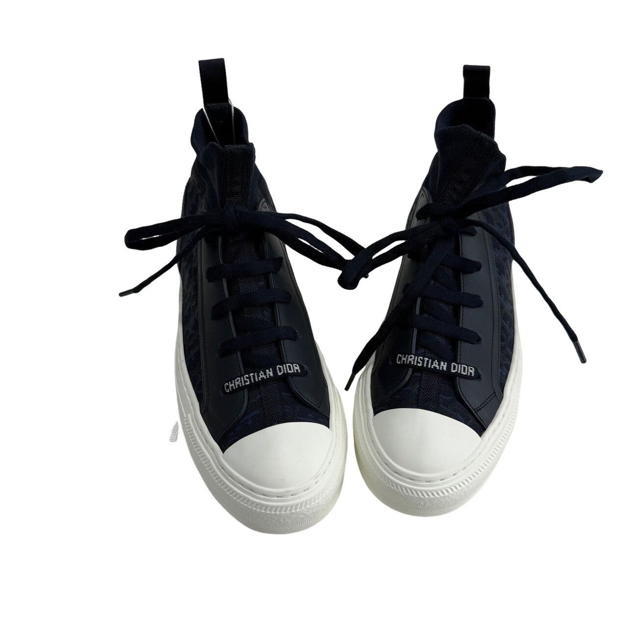 Dior Dior Oblique Hi-Top Sneakers Size 35 Size US 5 / IT 35 - 1 Thumbnail