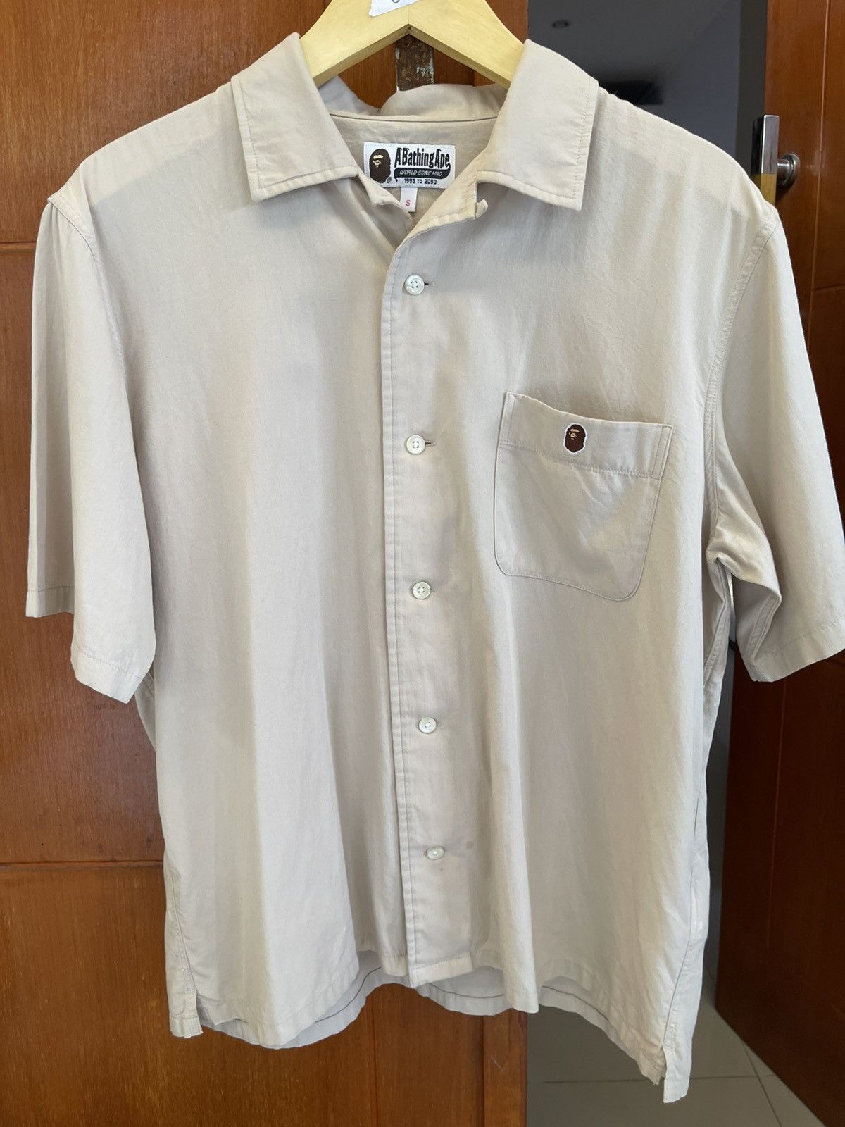 Bape BAPE SHIRT BEGIE Size S / US 4 / IT 40 - 3 Thumbnail