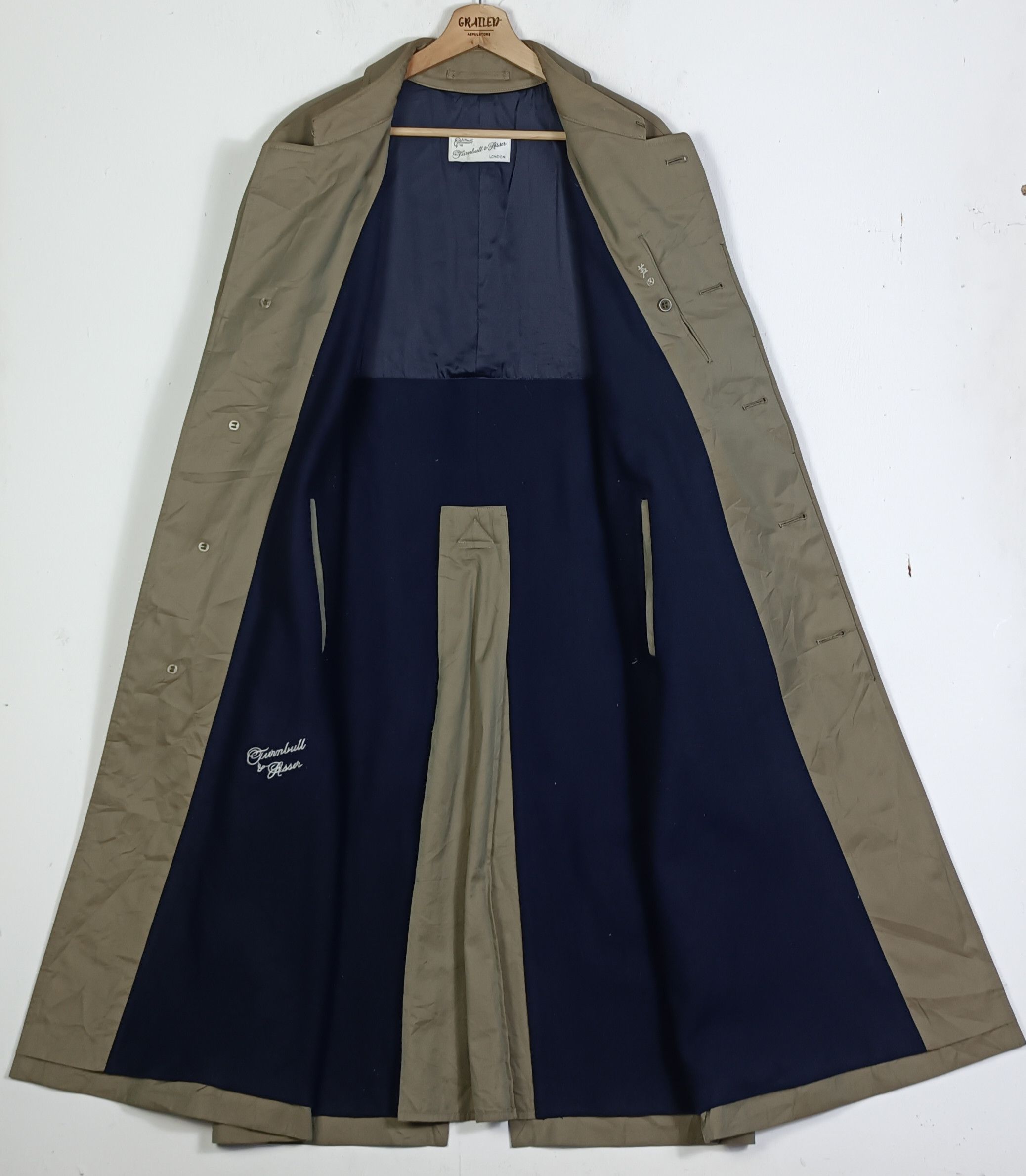Turnbull & Asser Vintage Turnbull & Asser London Trench Coat Size US L / EU 52-54 / 3 - 2 Thumbnail