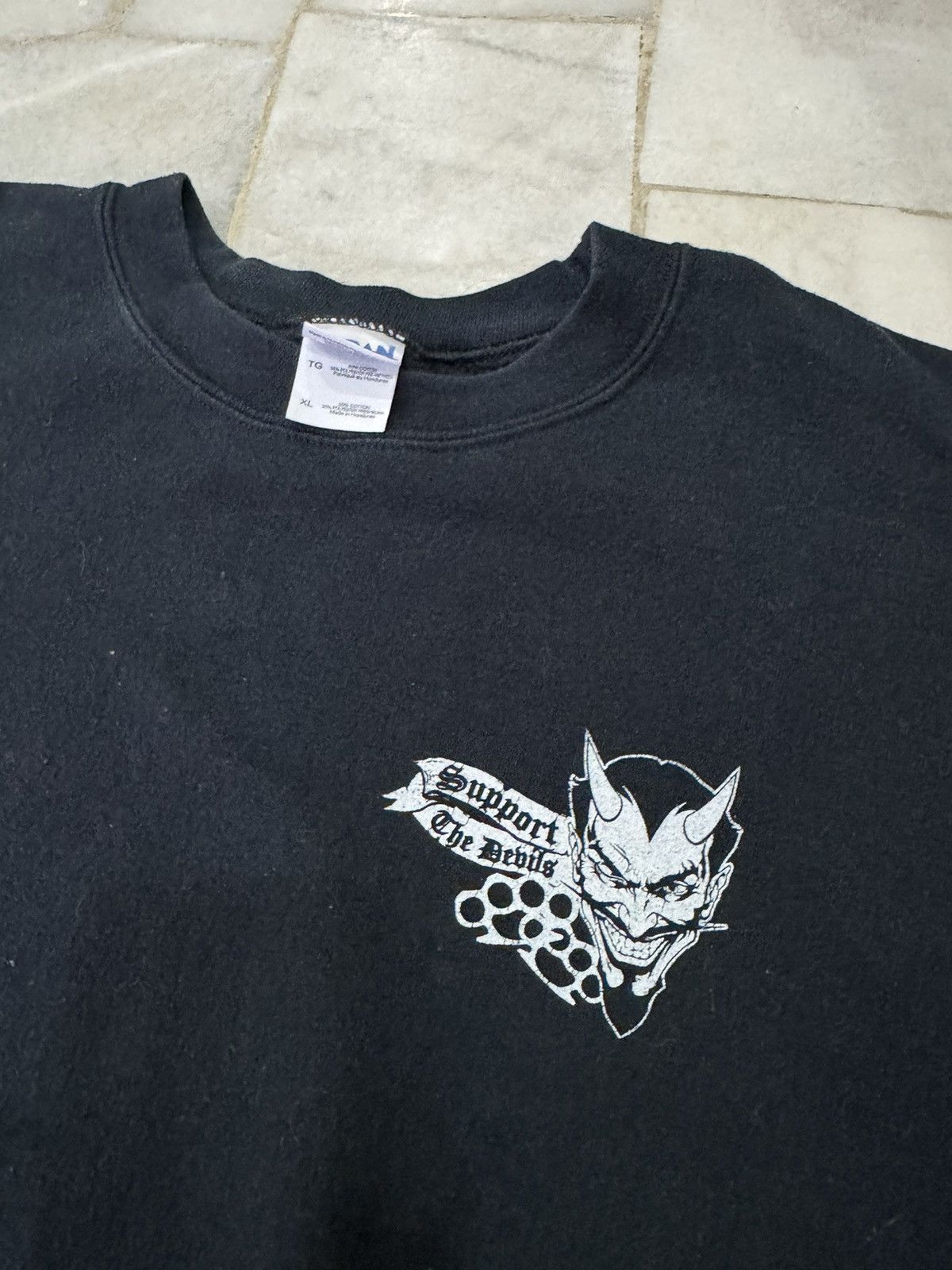 Band Tees Vintage Support The Devils Sweatshirt Size US L / EU 52-54 / 3 - 5 Thumbnail