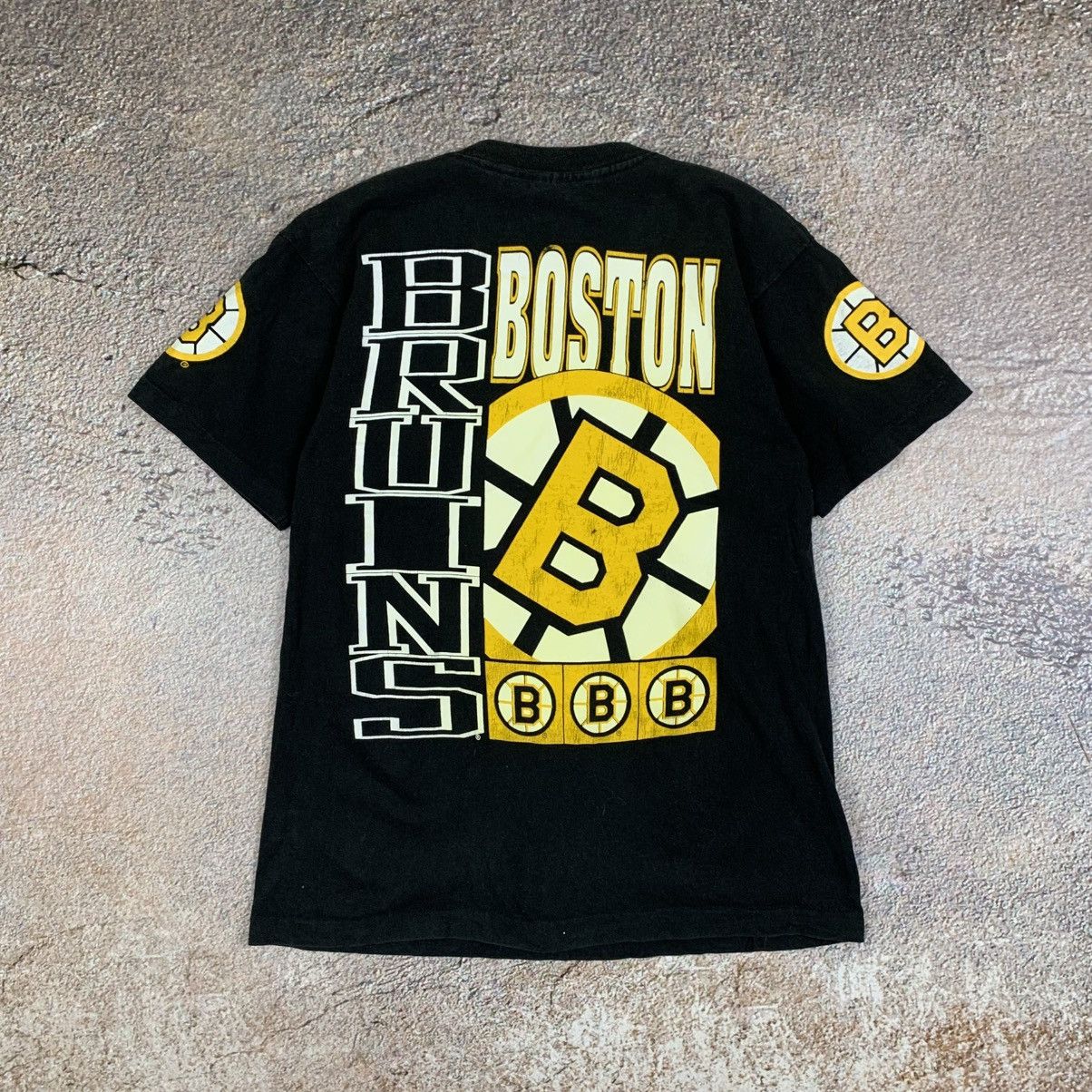 Vintage Boston Bruins 90s Majestic T Shirt Size US L / EU 52-54 / 3 - 7 Thumbnail