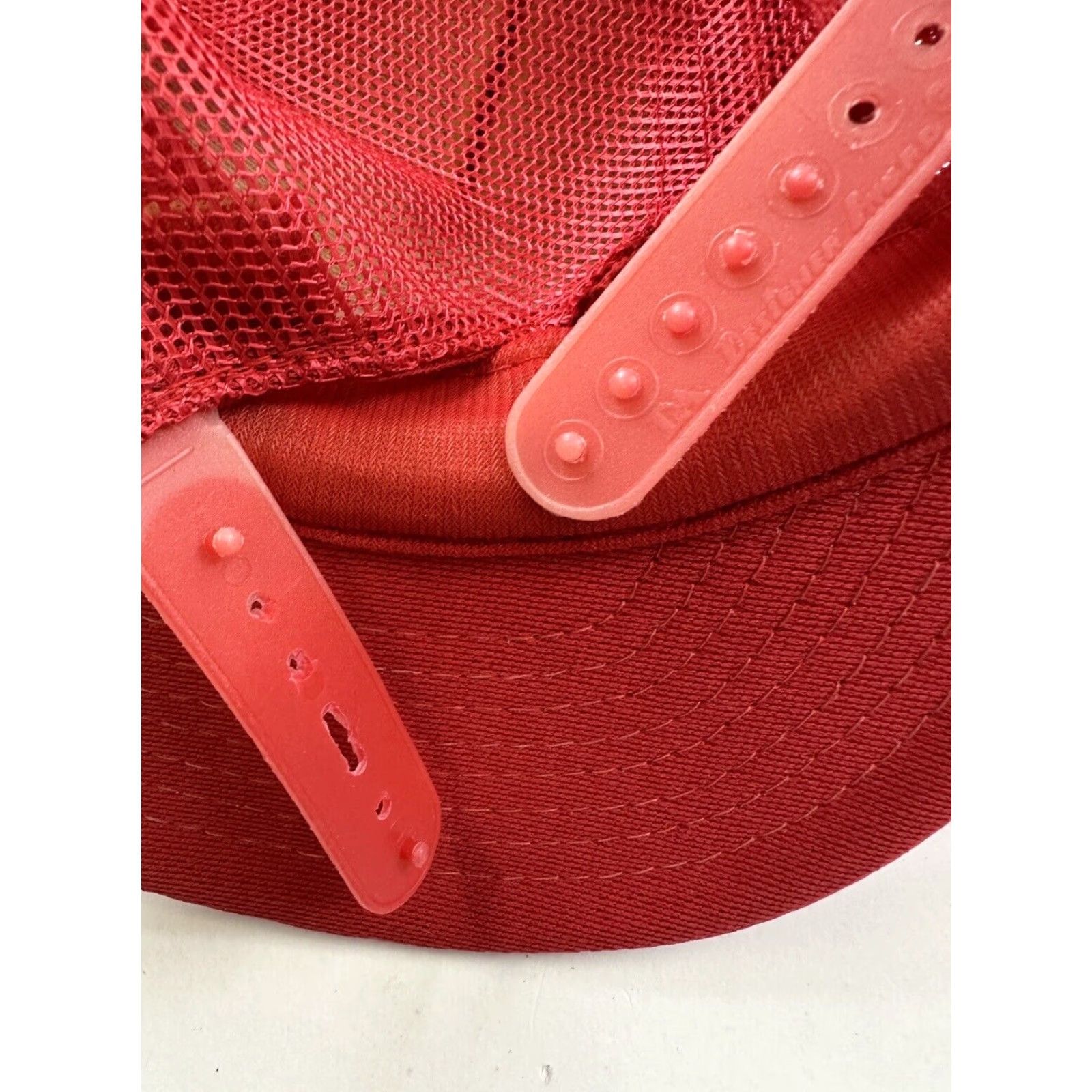 Vintage VINTAGE Super Bowl XXIII Hat Red NFL 1988 Winston Trucker Snapback Adjustable Strapped Boys Mens Size ONE SIZE - 4 Thumbnail