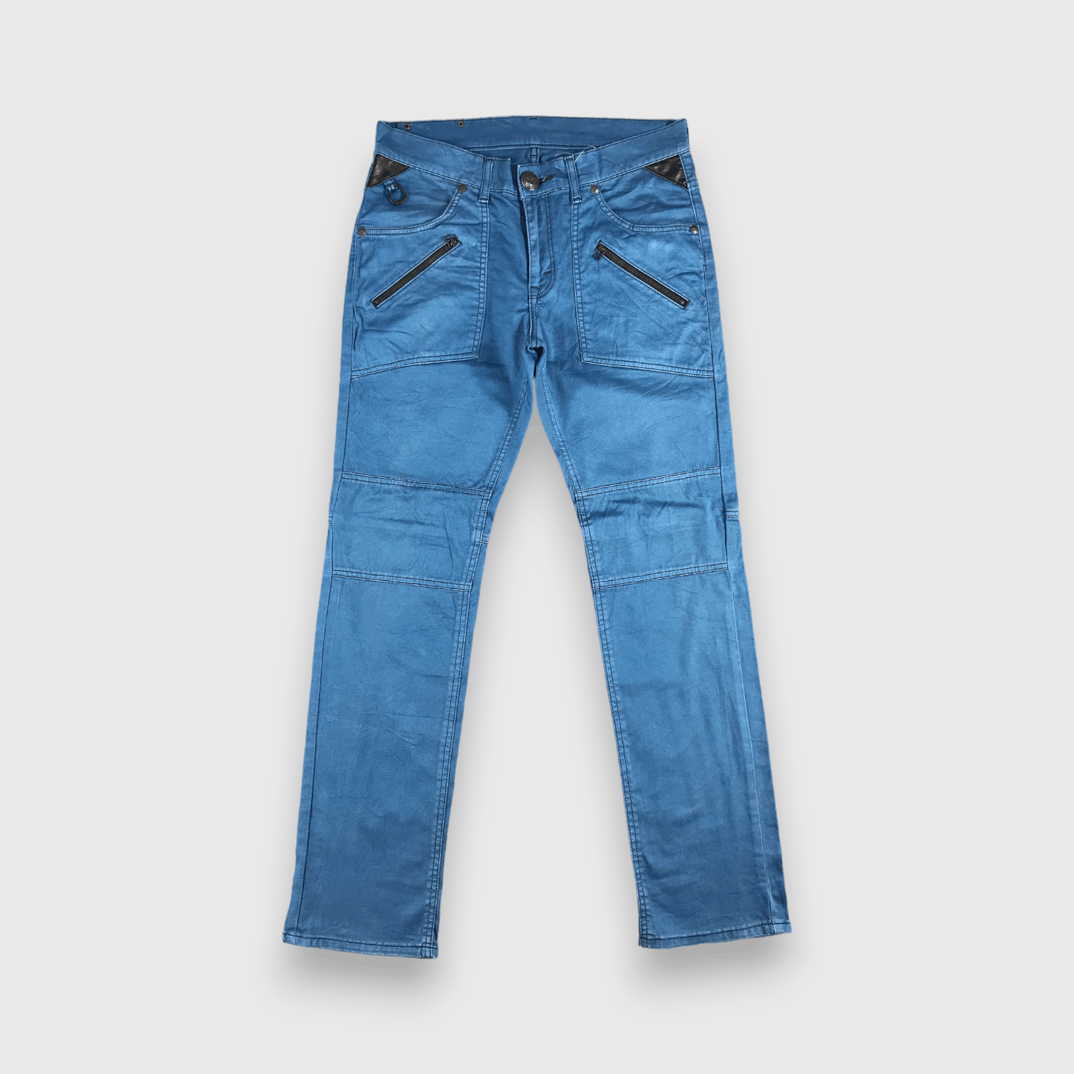 Lee Vintage Blue Wash Lee Jeans-J1817 Size US 34 / EU 50 - 1 Thumbnail