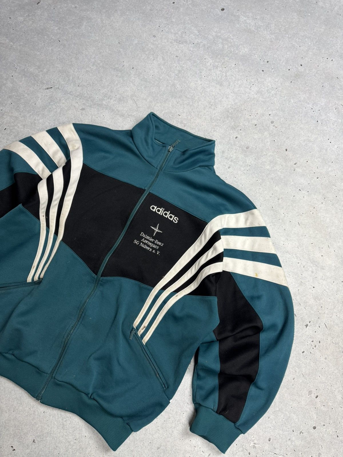 Adidas Vintage 90s Adidas Liverpool Soccer Zip Hoodie Retro Size US L / EU 52-54 / 3 - 2 Thumbnail