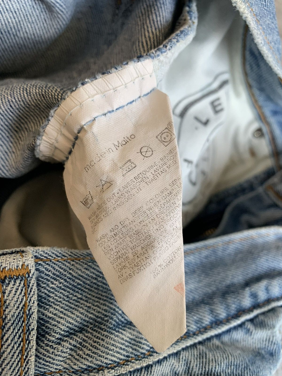 Levi's Vintage Levi’s 643 Perfect Faded Distressed Baggy Pants Y2K Size US 33 - 10 Thumbnail