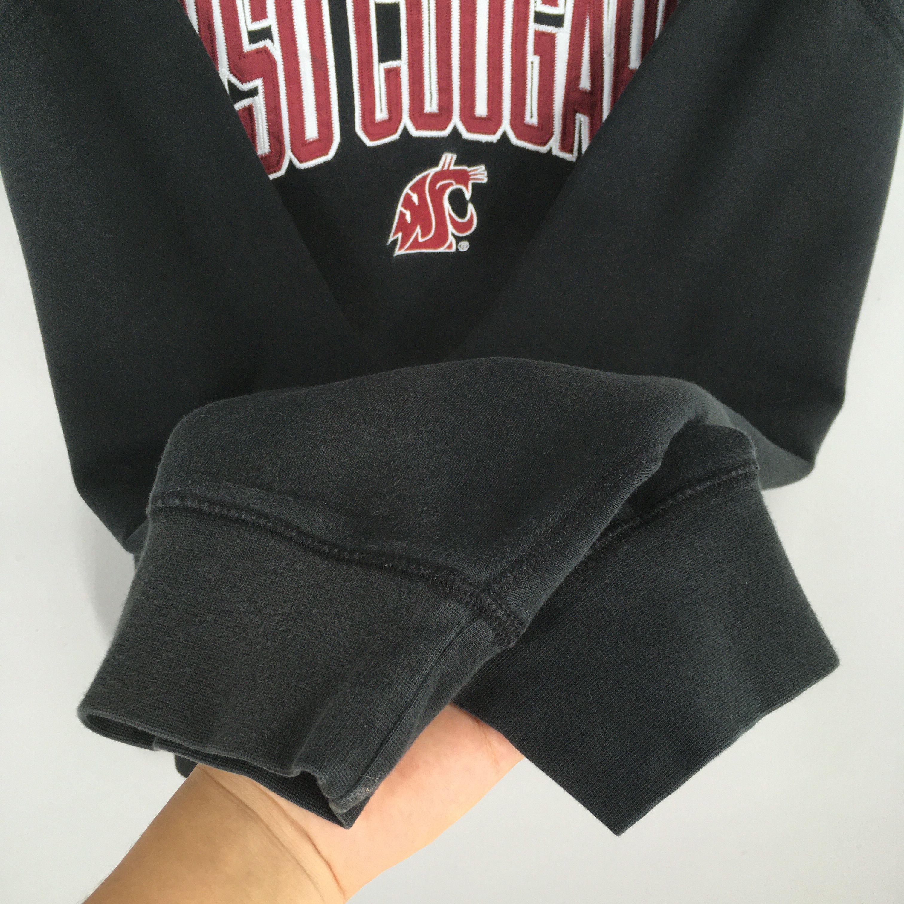 Champion × NCAA Vintage Washington State Cougars NCAA Sweatshirt 2XLarge Size US XXL / EU 58 / 5 - 4 Thumbnail