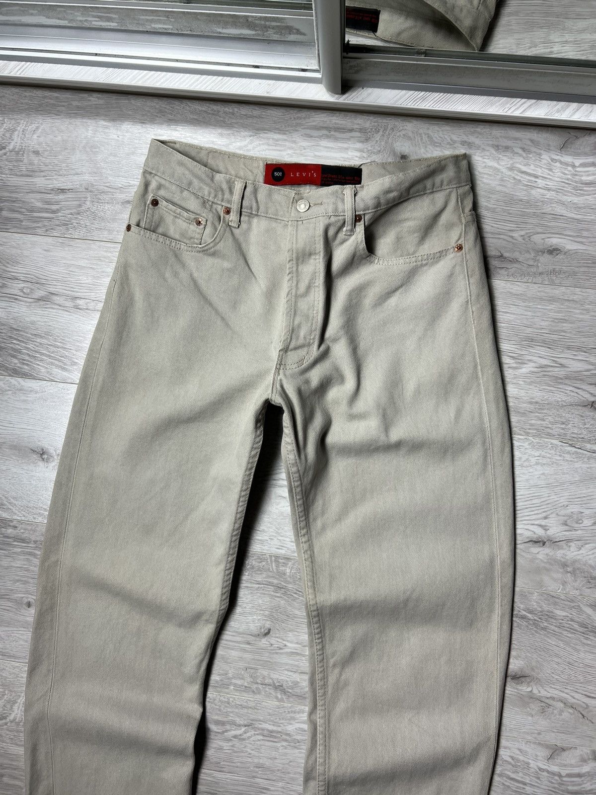 Levi's Rare 90s Vintage Levis 501 Big E Jeans Denim Pants Size US 34 / EU 50 - 13 Thumbnail