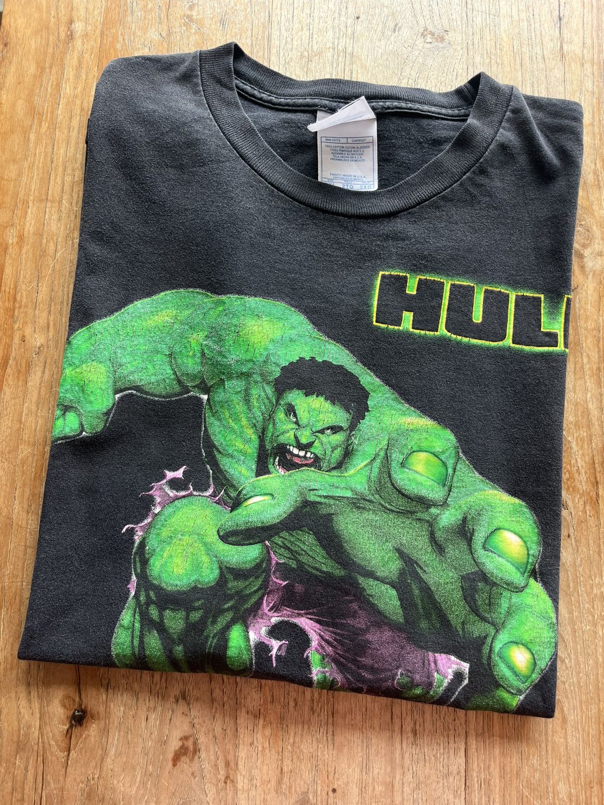 Marvel Comics × Vintage Vintage HULK character Marvel Comics Tshirt Size US XXL / EU 58 / 5 - 1 Thumbnail