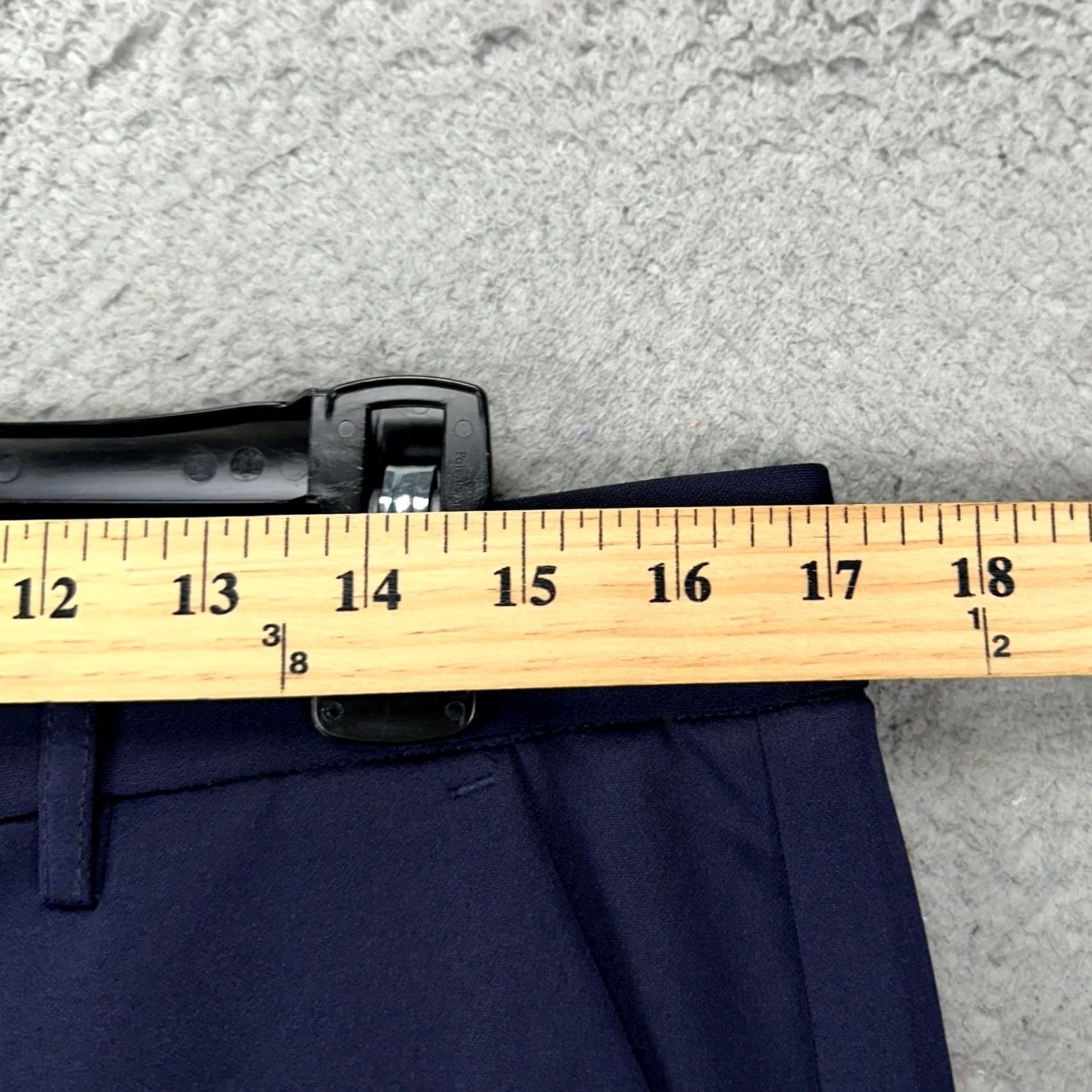 Vintage Timeless Flex Dress Pants Mens 34X30 Blue Stretch Flat Front Straight Leg New Size US 34 / EU 50 - 7 Thumbnail