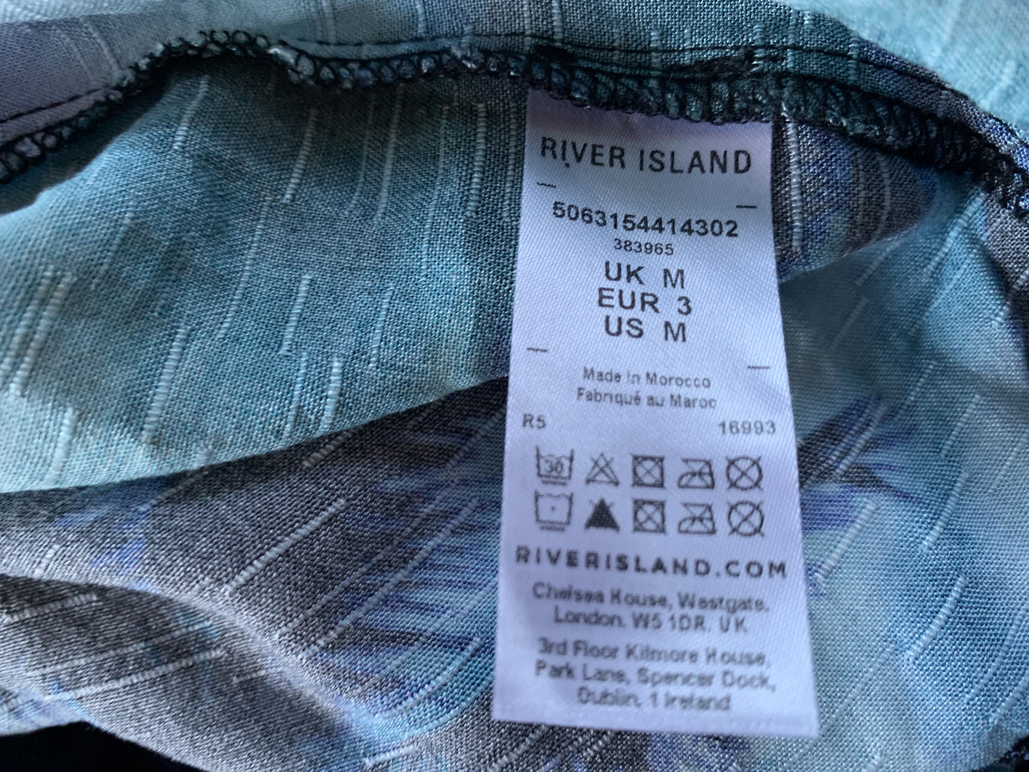 River Island River Island Hawaiian Shirt Size US M / EU 48-50 / 2 - 6 Thumbnail