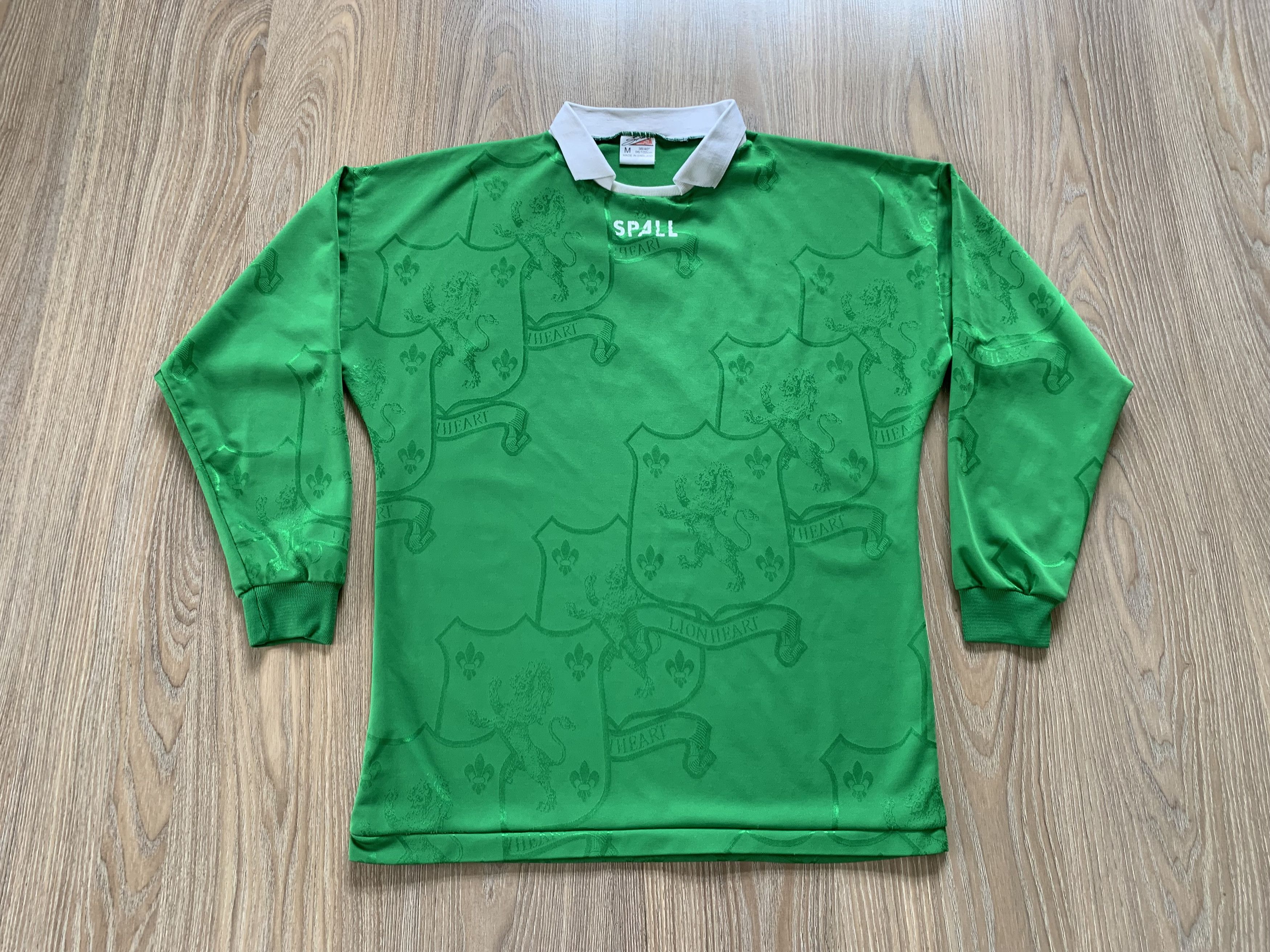 Vintage Rare Spall Football Retro Lion Heart Long Sleeve Jersey Size US M / EU 48-50 / 2 - 2 Thumbnail