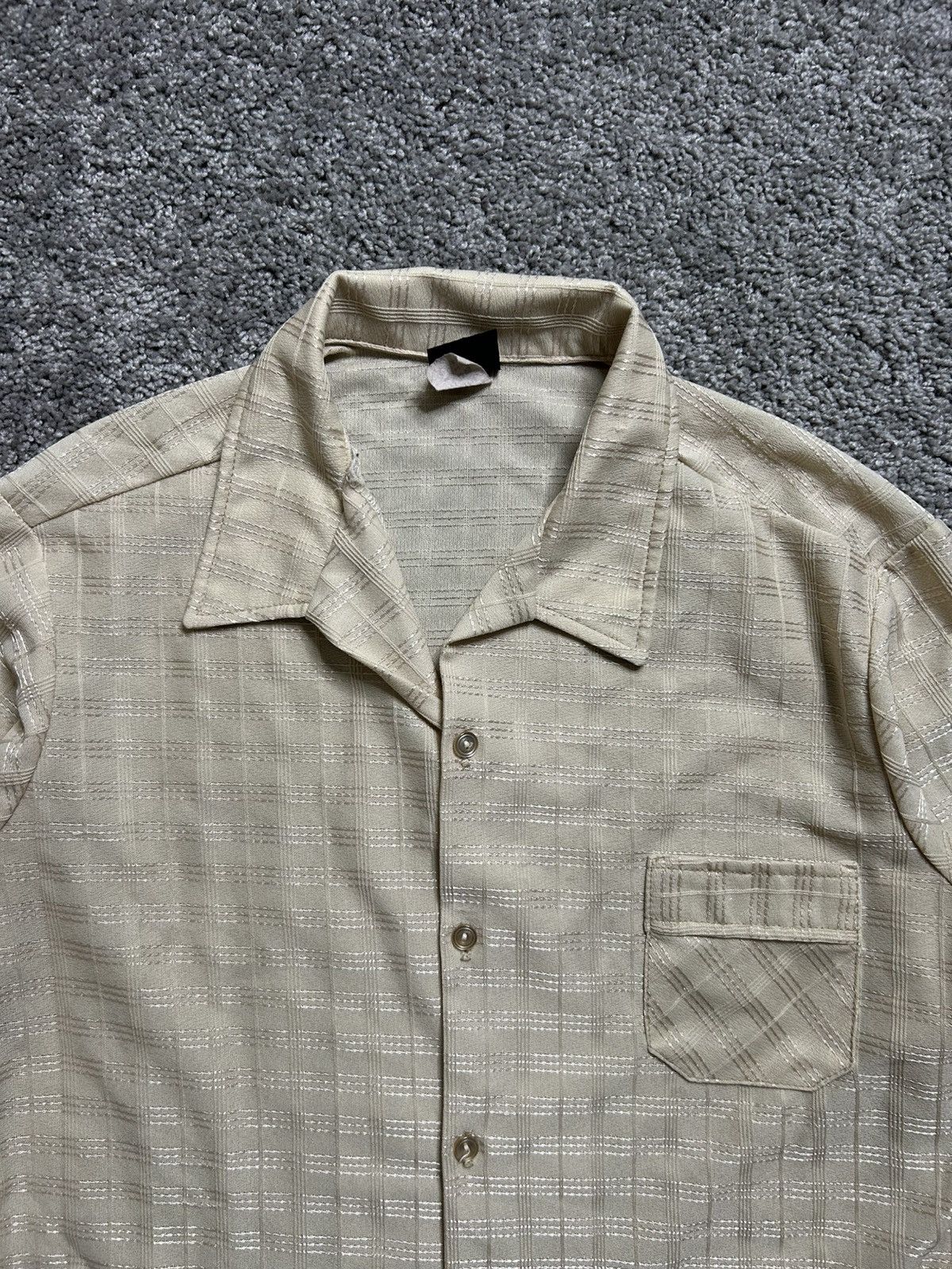 Vintage Vintage 70s Button Up Shirt Stuart Mann California Size US L / EU 52-54 / 3 - 2 Thumbnail
