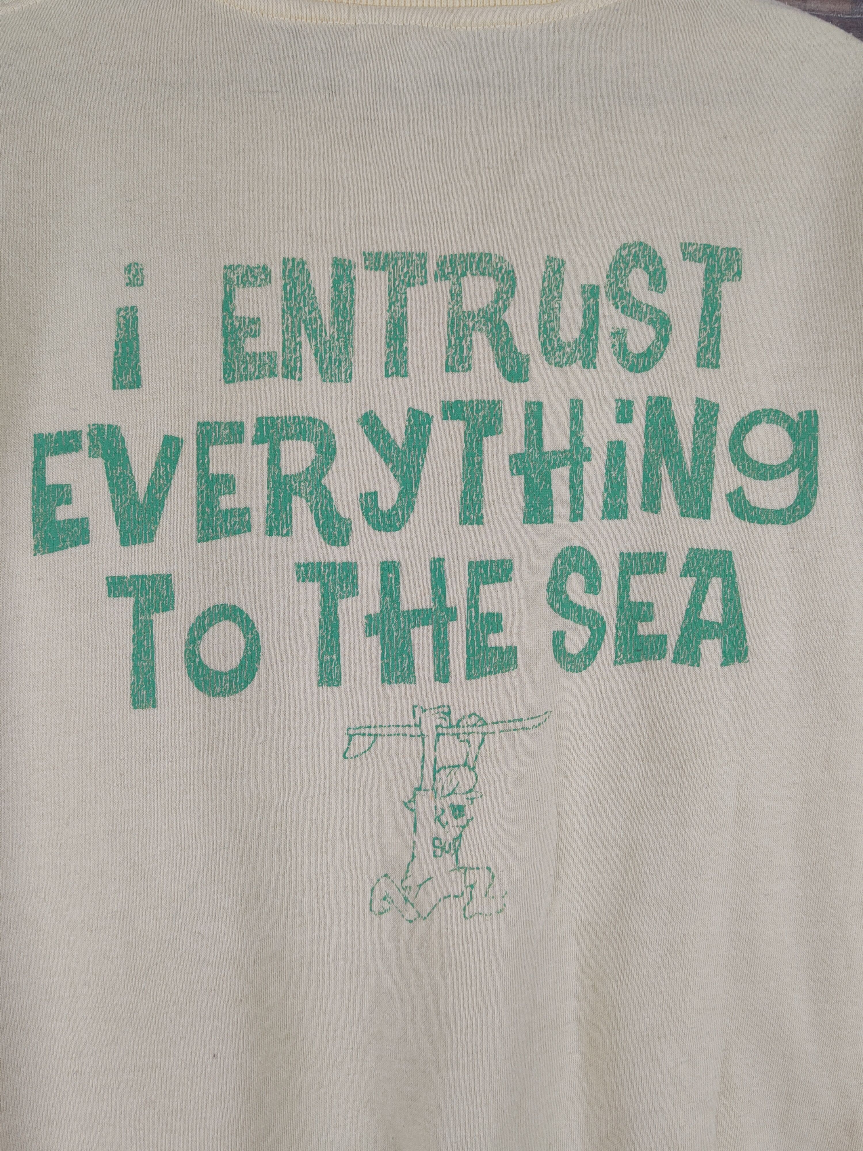 Japanese Brand Mosh Boarding Yellow vintage Sweatshirts #W1666 Size US M / EU 48-50 / 2 - 8 Thumbnail
