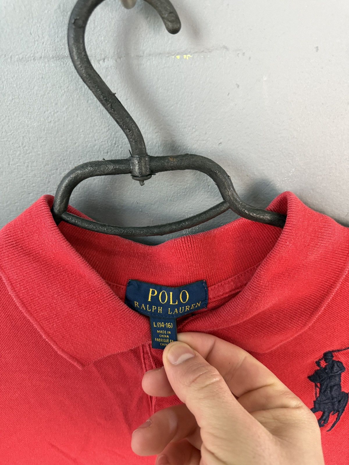 Polo Ralph Lauren Vintage big pony red polo Ralph Lauren tee Size US S / EU 44-46 / 1 - 4 Thumbnail