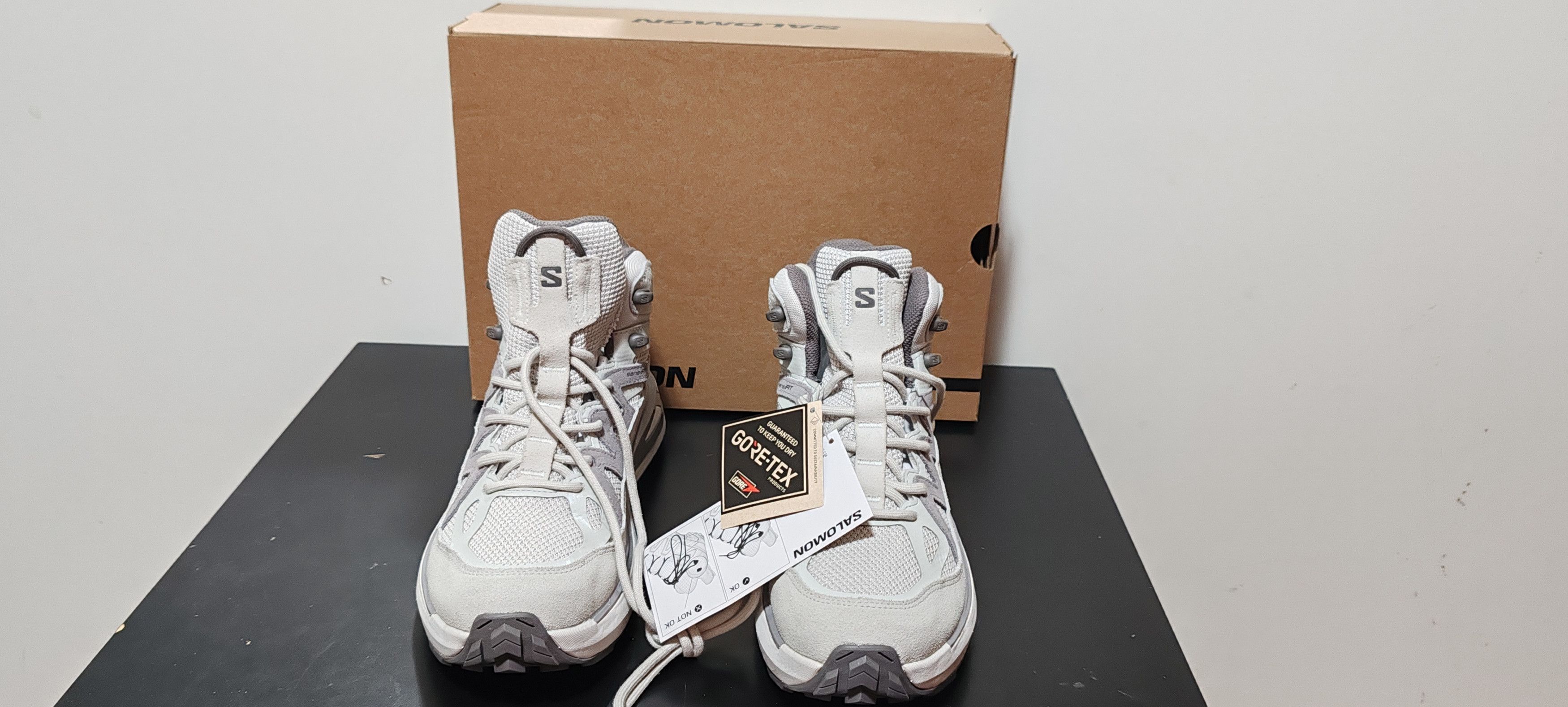 Salomon Salomon Odyssey ELMT MiD GTX /Metal /Lunar Tg:42 2/3 Size US 9.5 / EU 42-43 - 2 Thumbnail