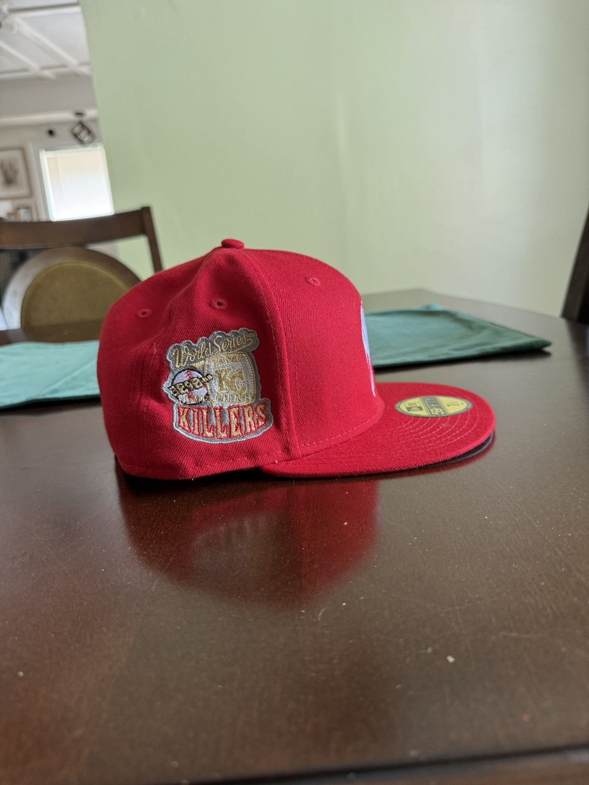 Other Kill Complacency NY Skull Fitted Hat Size 7 & 7 1/2 Size ONE SIZE - 2 Thumbnail