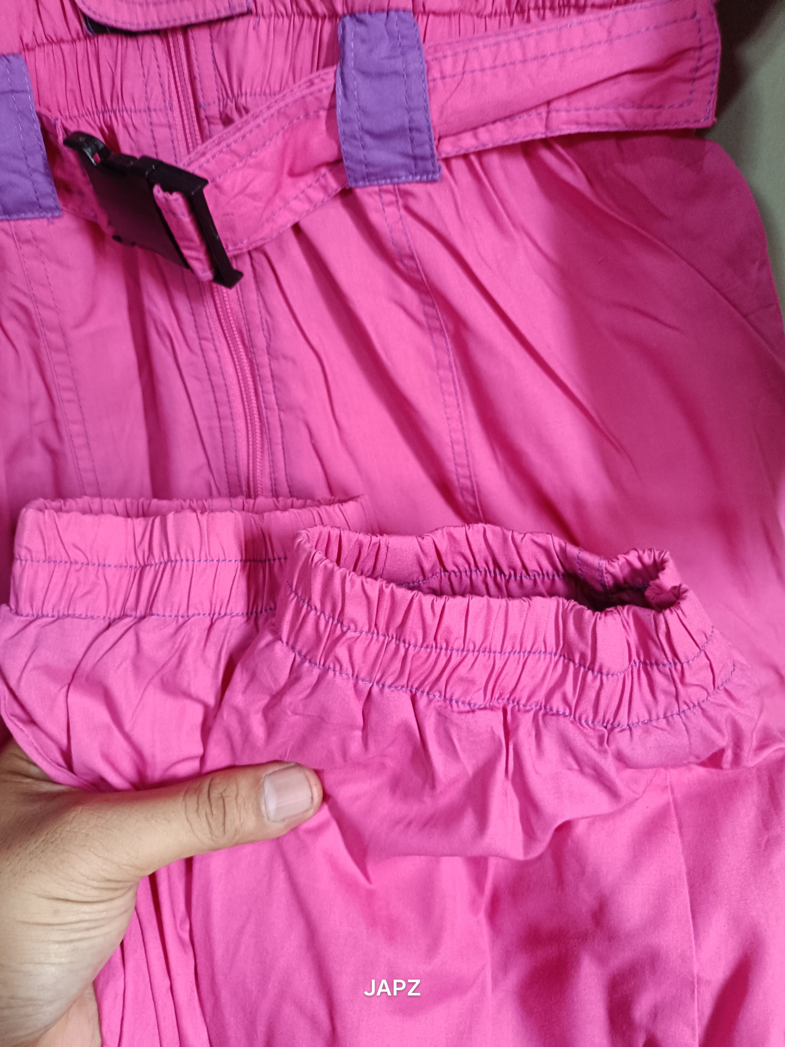 Vintage Vintage Charles vögele ski overall neon pink 80s 90s Size 28" / US 6 / IT 42 - 4 Thumbnail
