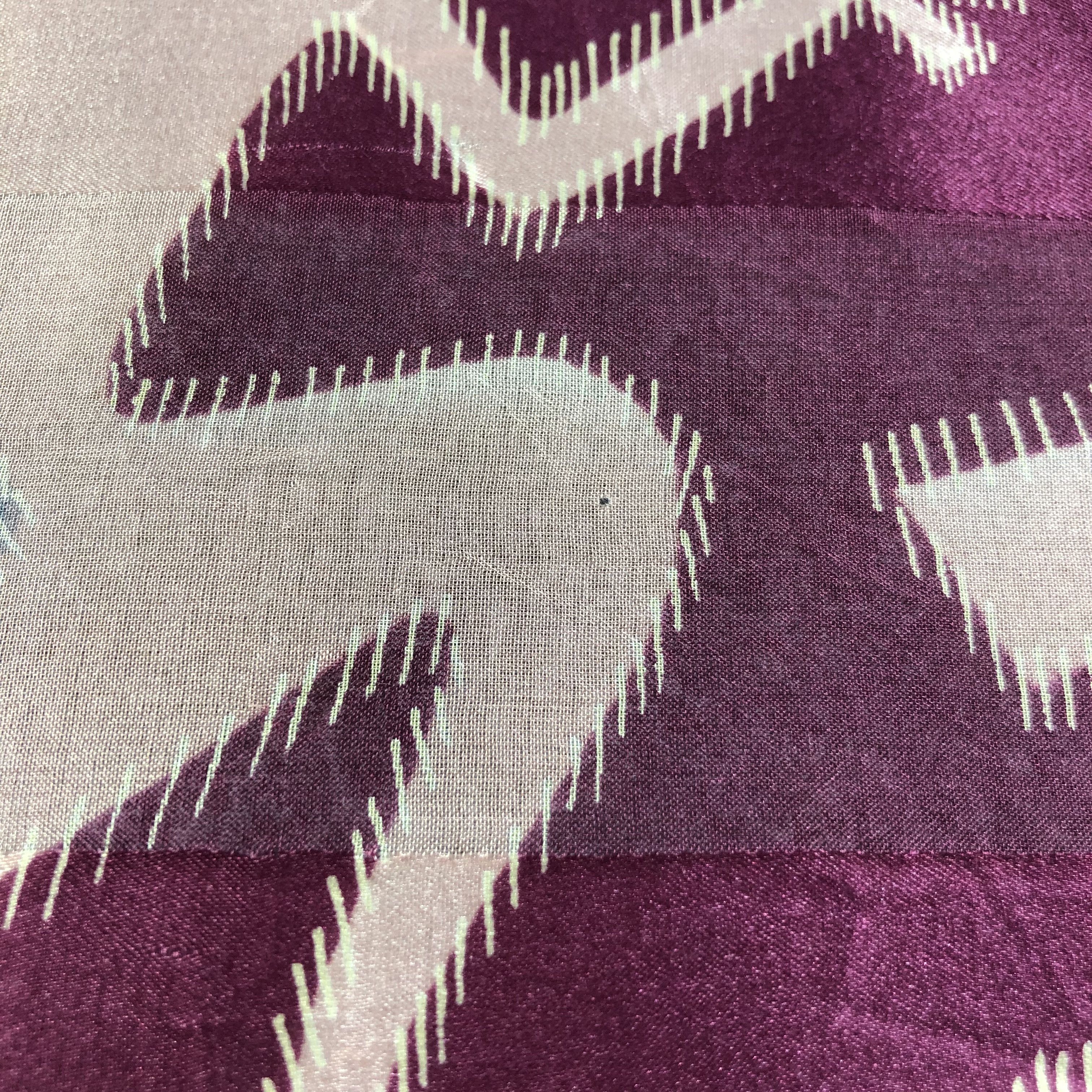Japanese Brand Native Navajo Design Slit Thread Silk Scarf M832 Size ONE SIZE - 8 Thumbnail