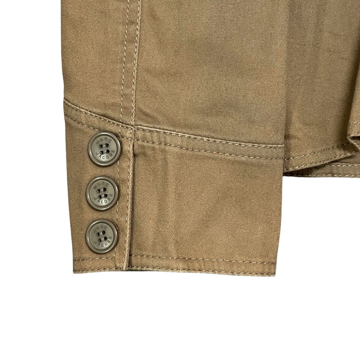 Marc Jacobs Marc Jacobs Y2k Khaki Utility Military Style Blazer Jacket Size XS / US 0-2 / IT 36-38 - 14 Thumbnail
