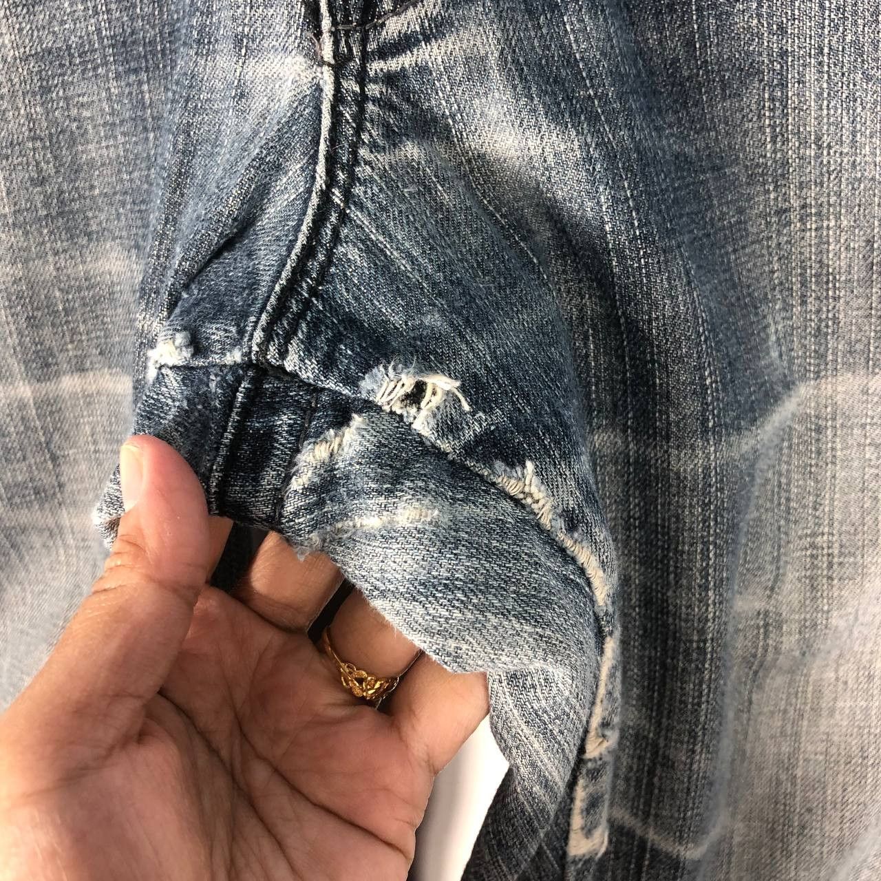 DKNY × Vintage Vintage DKNY Bleecker Jean Size US 38 / EU 54 - 11 Thumbnail