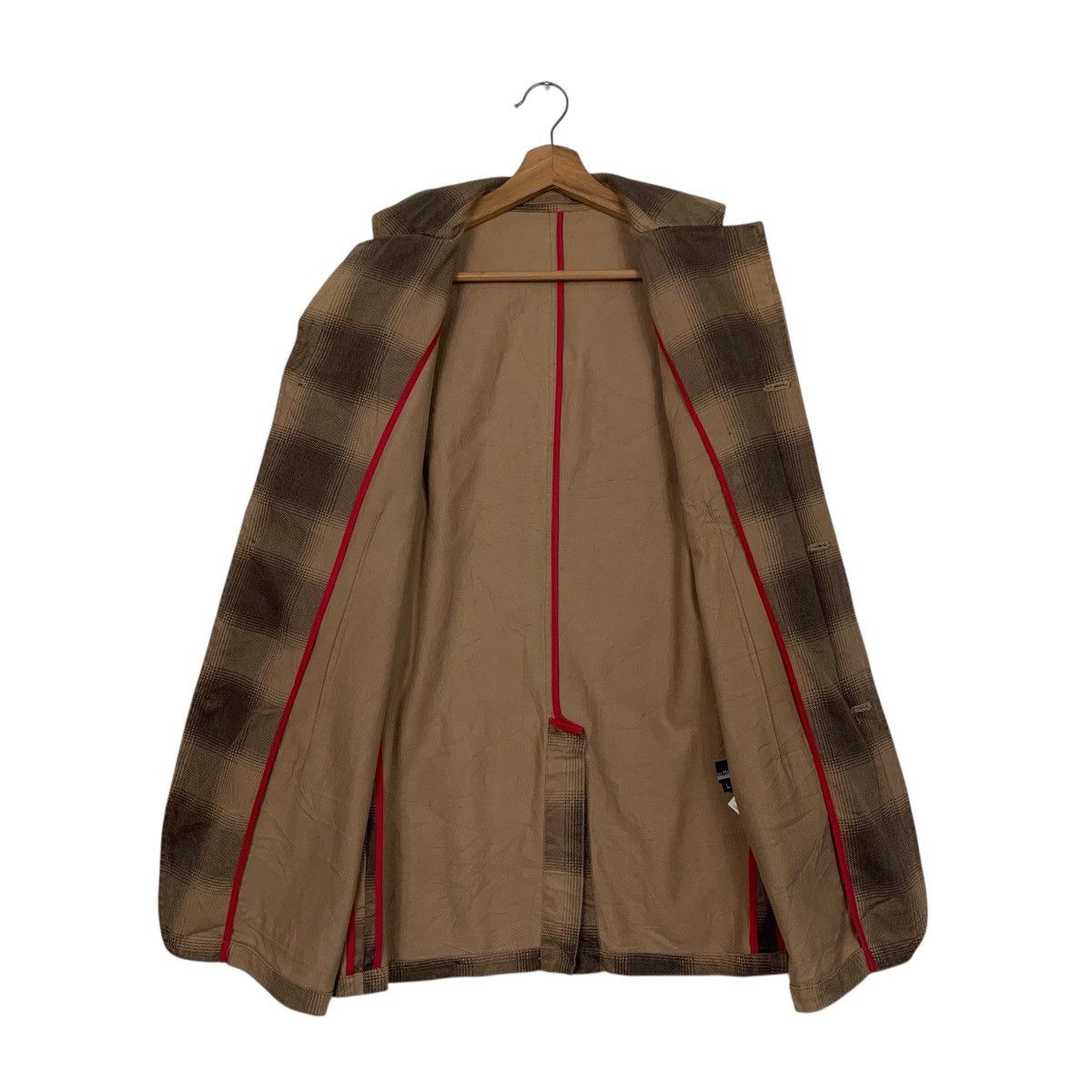 In The Attic IN THE ATTIC Checked Casual Jacket #2800-C126 Size US L / EU 52-54 / 3 - 11 Thumbnail