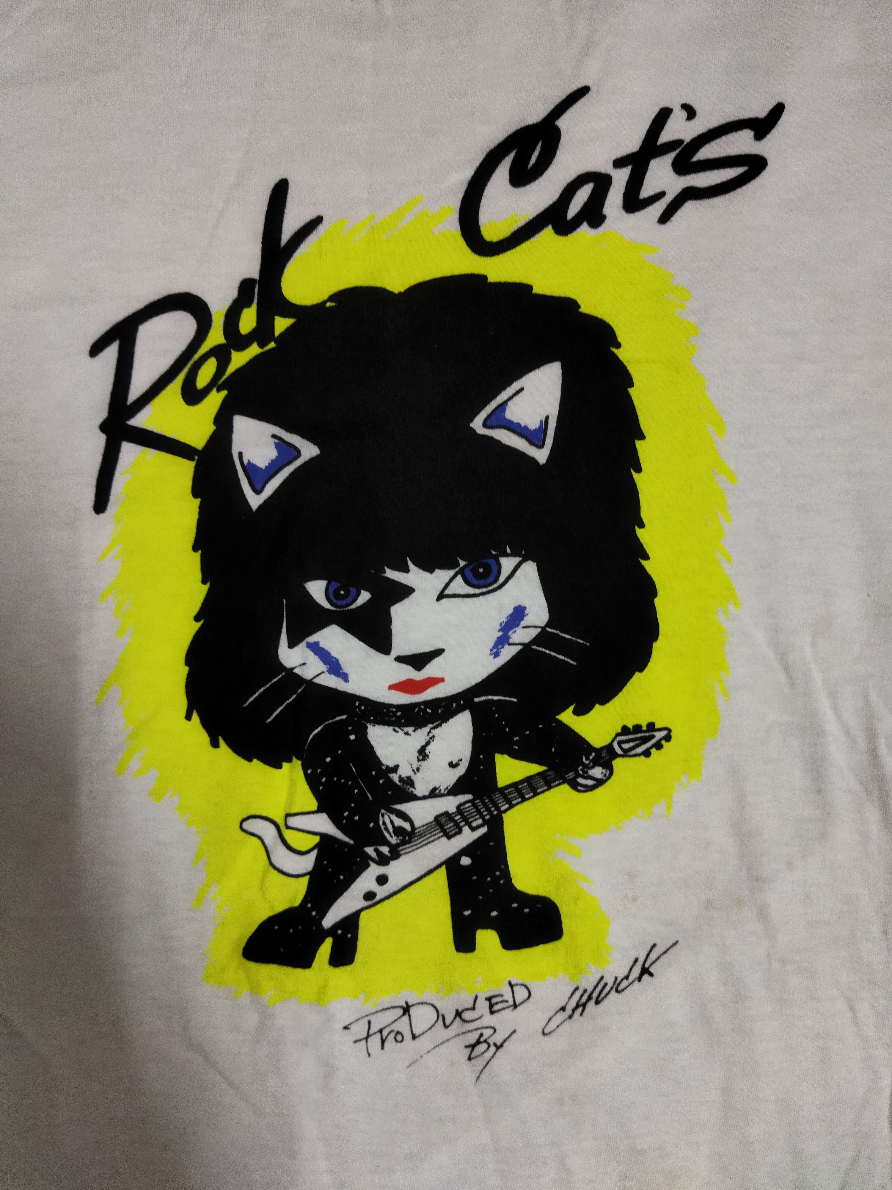 Band Tees Vintage Rock Cats Kiss Parody Tee Size US M / EU 48-50 / 2 - 3 Thumbnail