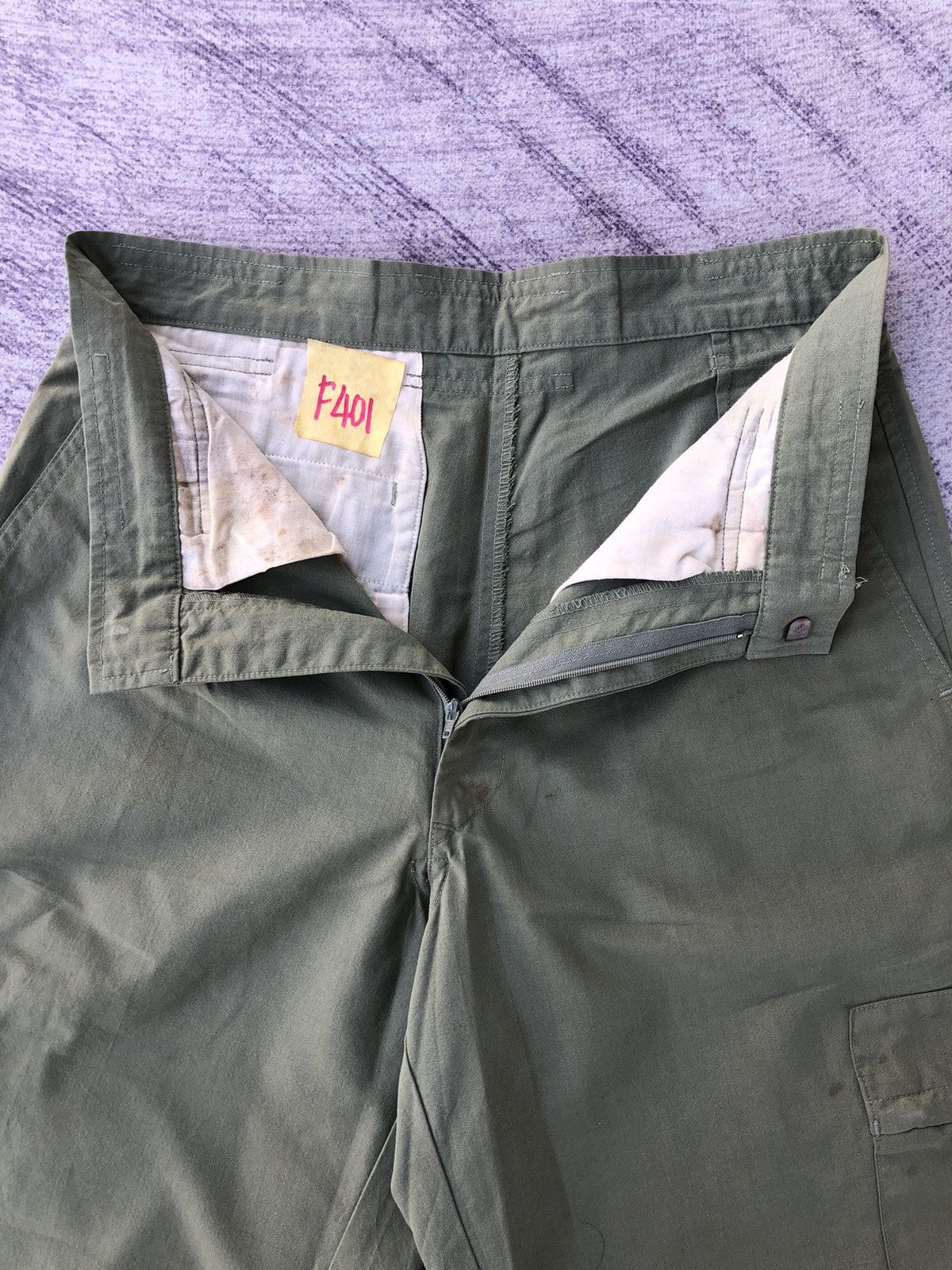 Japanese Brand Japanese Green Cargo Pants Multipocket Tactical Utility Size US 27 - 10 Thumbnail