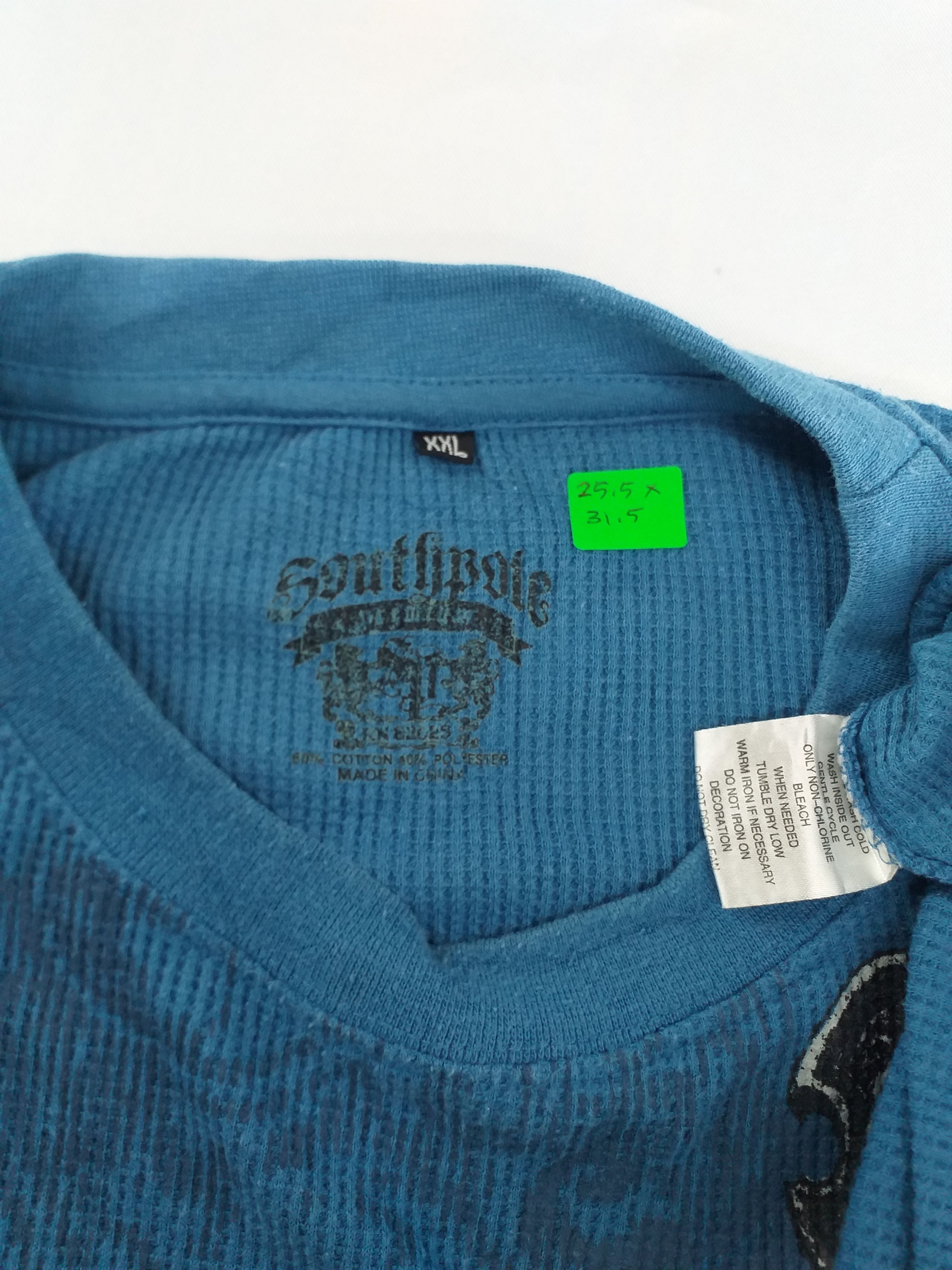 Rap Tees Vintage Southpole Long Sleeve T Shirt -A088 Size US XXL / EU 58 / 5 - 3 Thumbnail