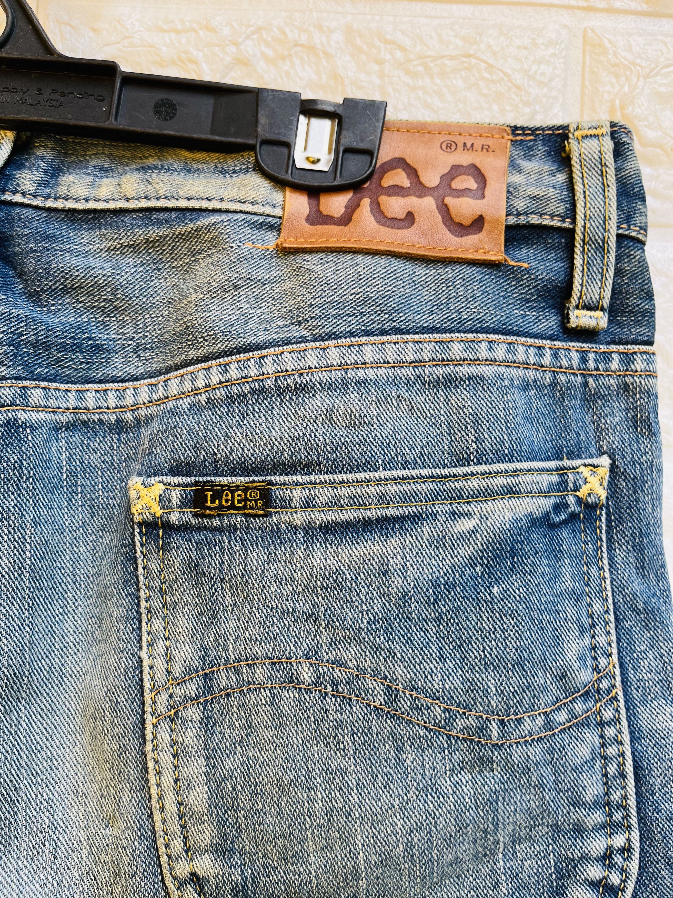 Japanese Brand × Lee × Vintage Vintage LEE 80s Distressed Japan Reproduction Fashion Style Size US 33 - 12 Thumbnail