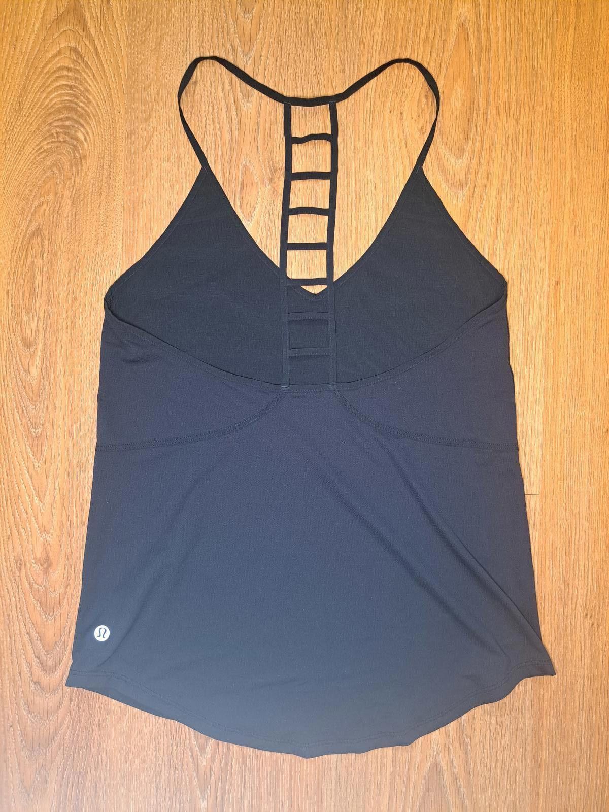 Lululemon Lululemon Black Strappy Back Tank Top Womens Size M / US 6-8 / IT 42-44 - 3 Thumbnail