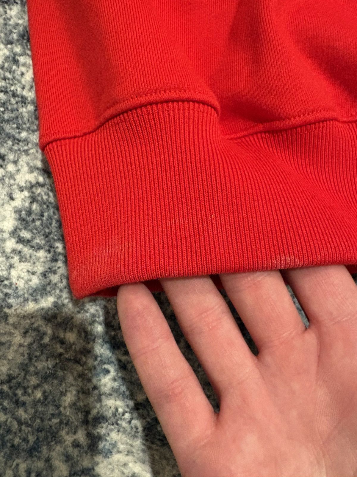 Versace Versace Logo Print Hoodie Red Size S Size US S / EU 44-46 / 1 - 5 Thumbnail